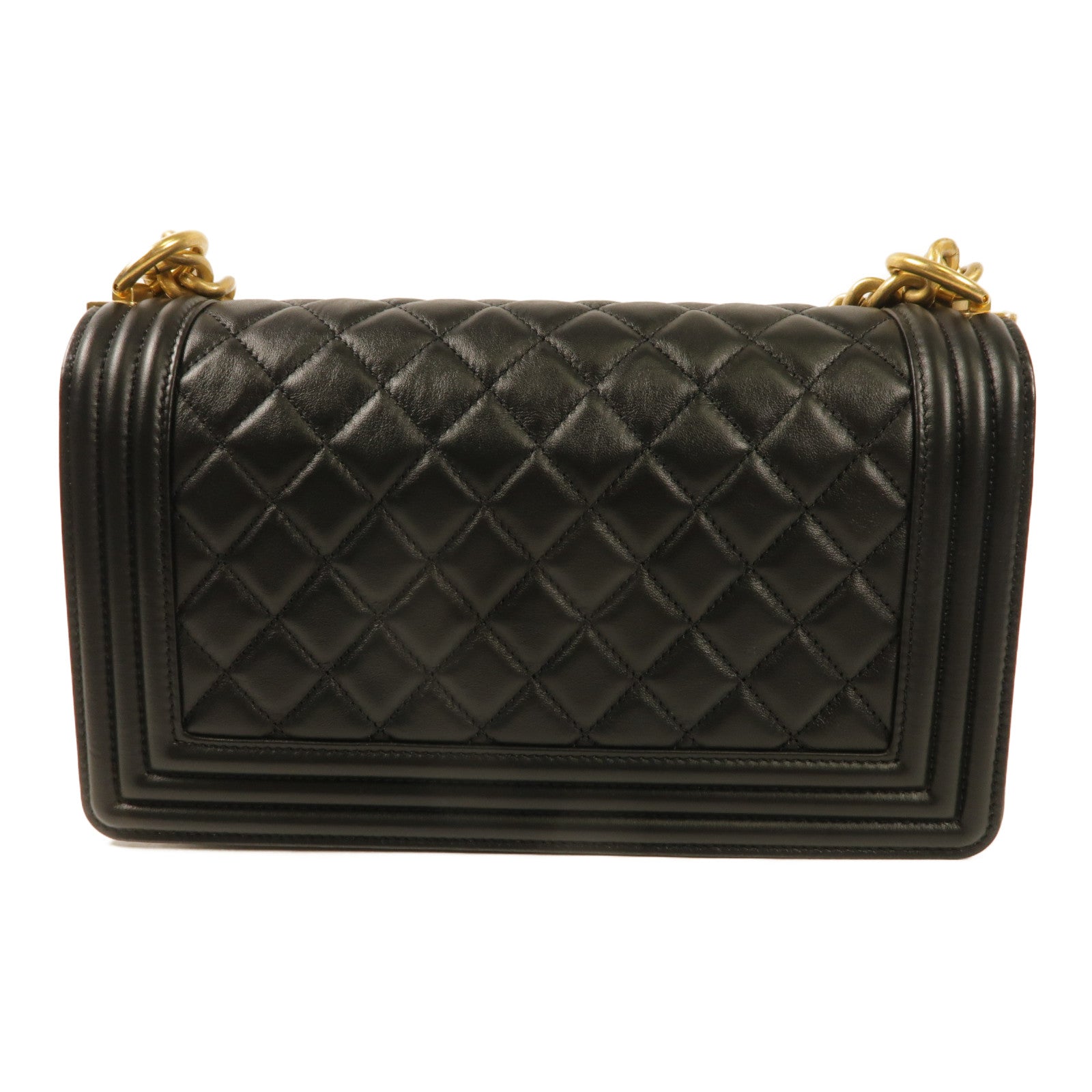 CHANEL 羊皮皮革Boy Chanel 25肩背袋