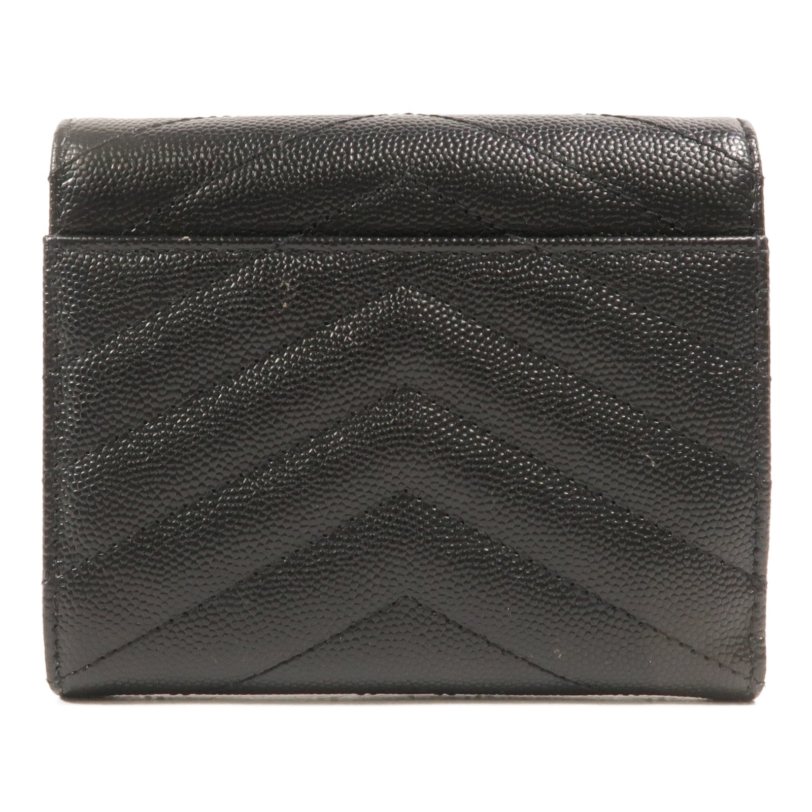 YVES SAINT LAURENT 牛皮皮革Tri Fold Wallet錢包