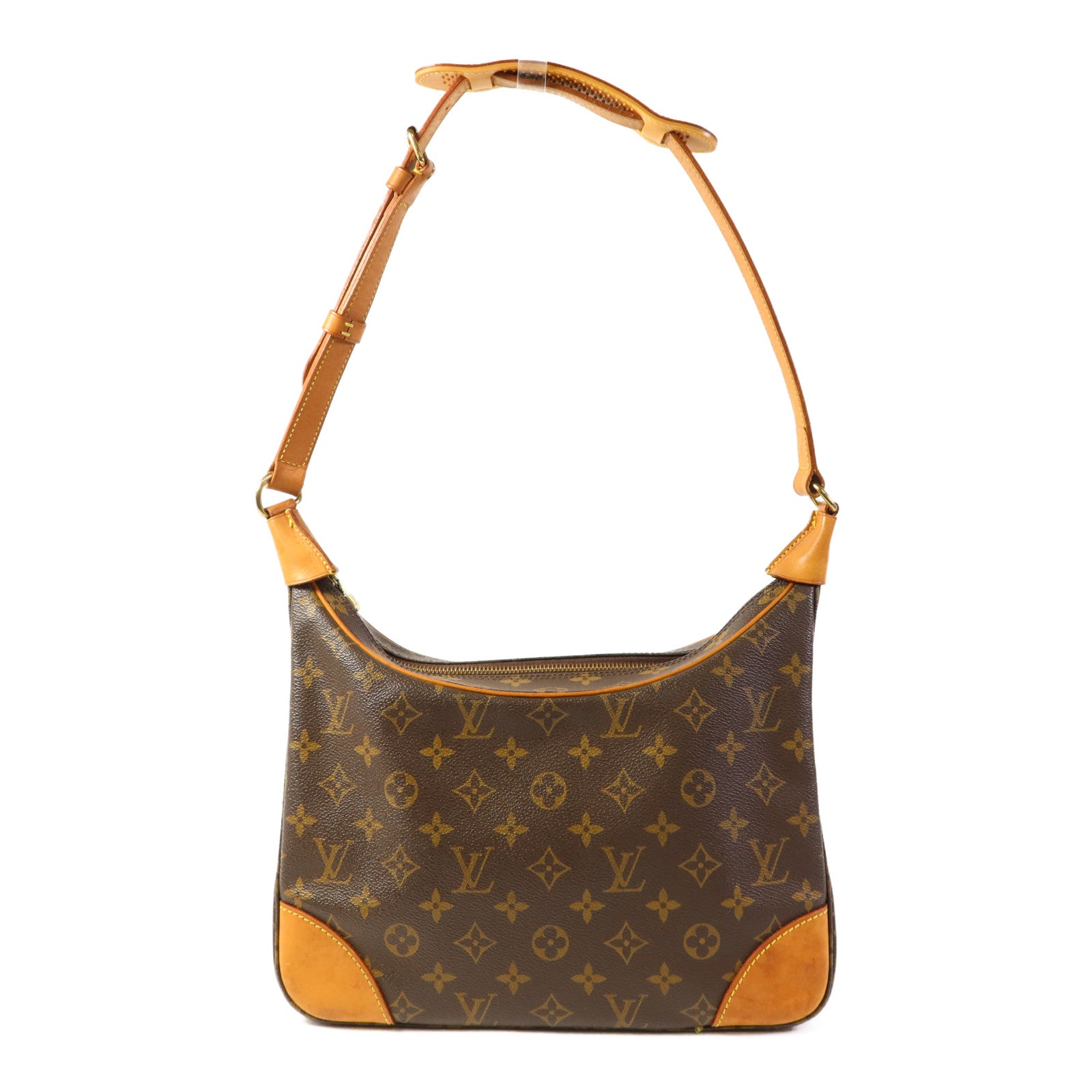 LOUIS VUITTON Monogram Boulogne金扣肩背袋