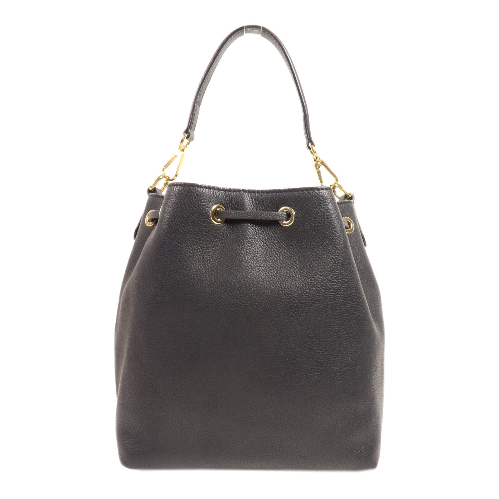 LOUIS VUITTON 牛皮皮革Lockme Bucket金扣手挽肩背兩用袋