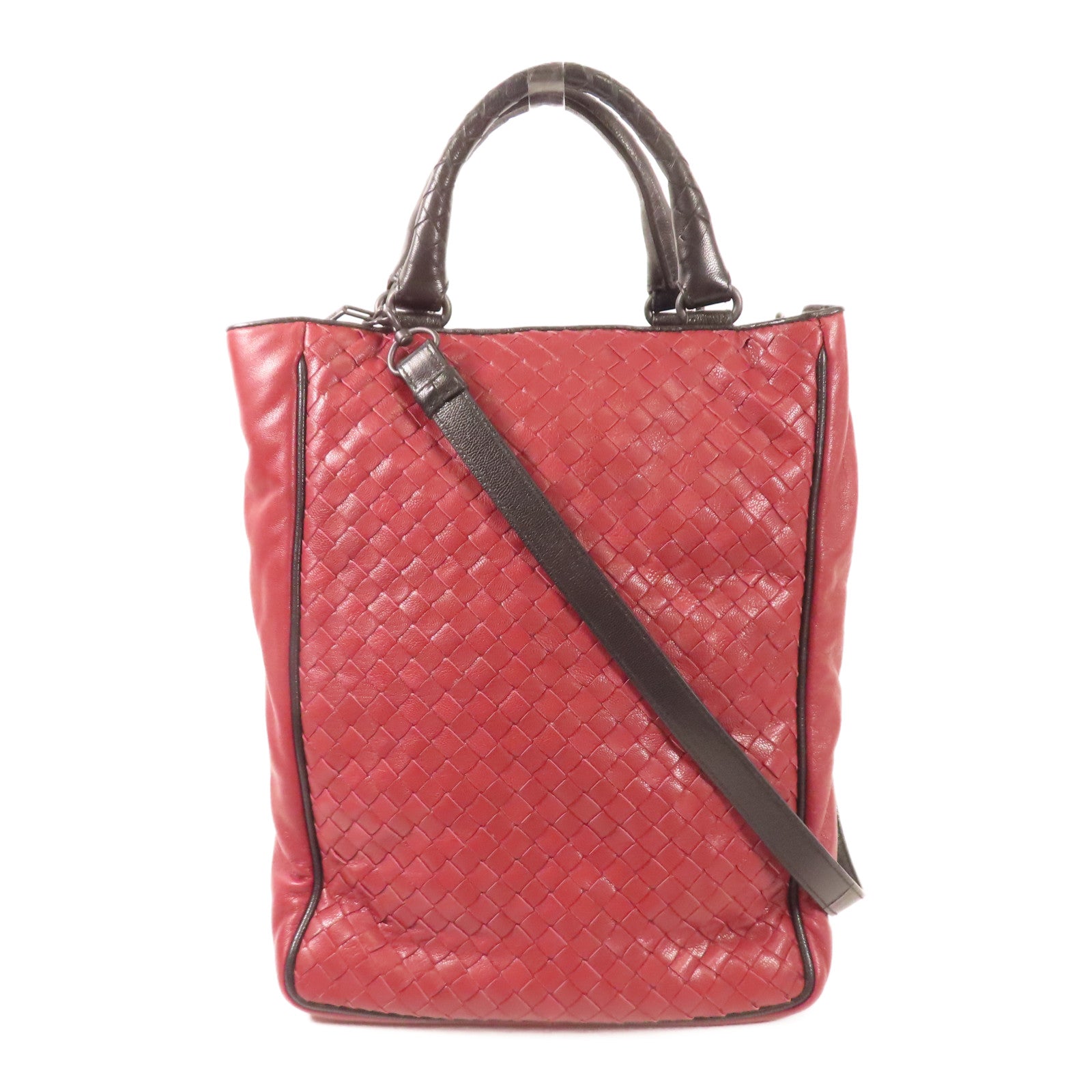 BOTTEGA VENETA 羊皮皮革Shoulder Bag手挽肩背兩用袋
