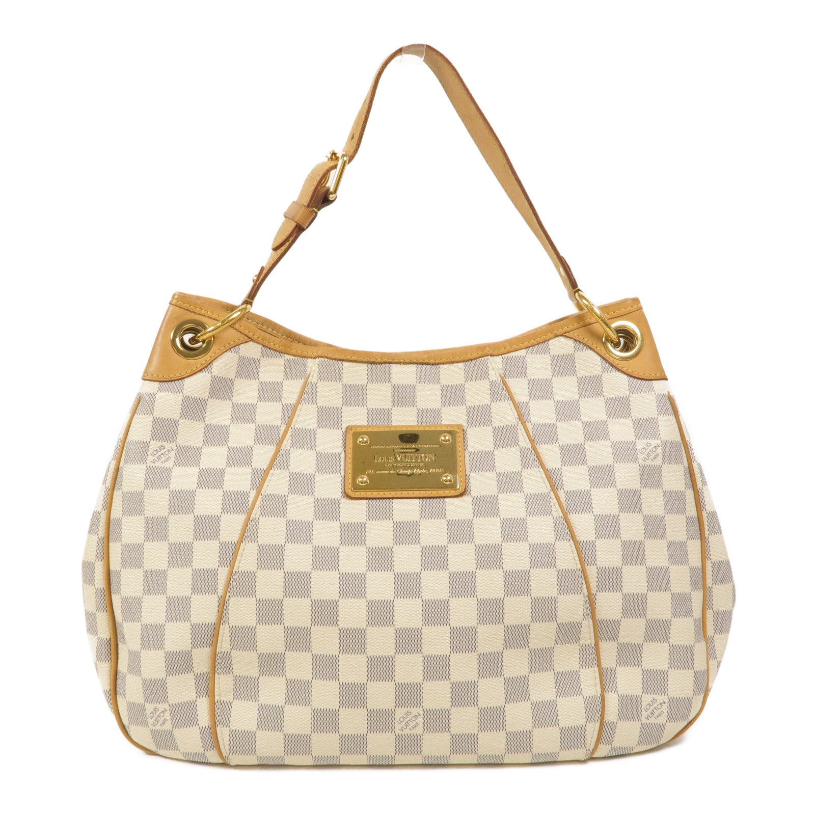 LOUIS VUITTON Damier Azur Galliera PM肩背袋