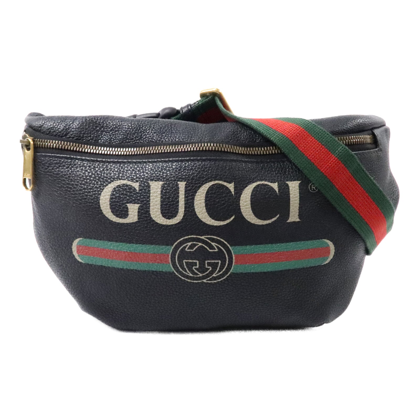 GUCCI 牛皮皮革Waist Bag腰包