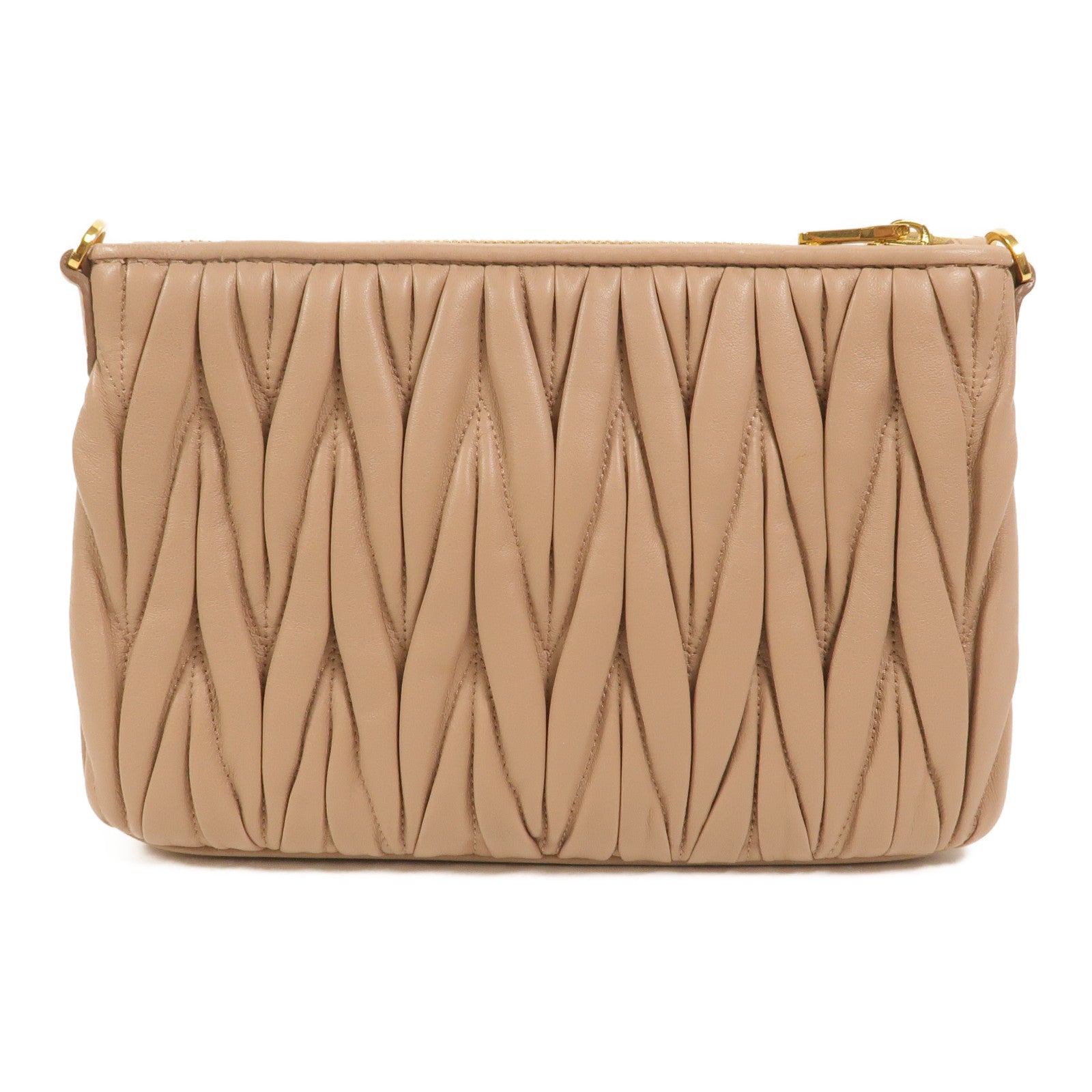 Miu Miu 羊皮皮革Shoulder Bag肩背袋