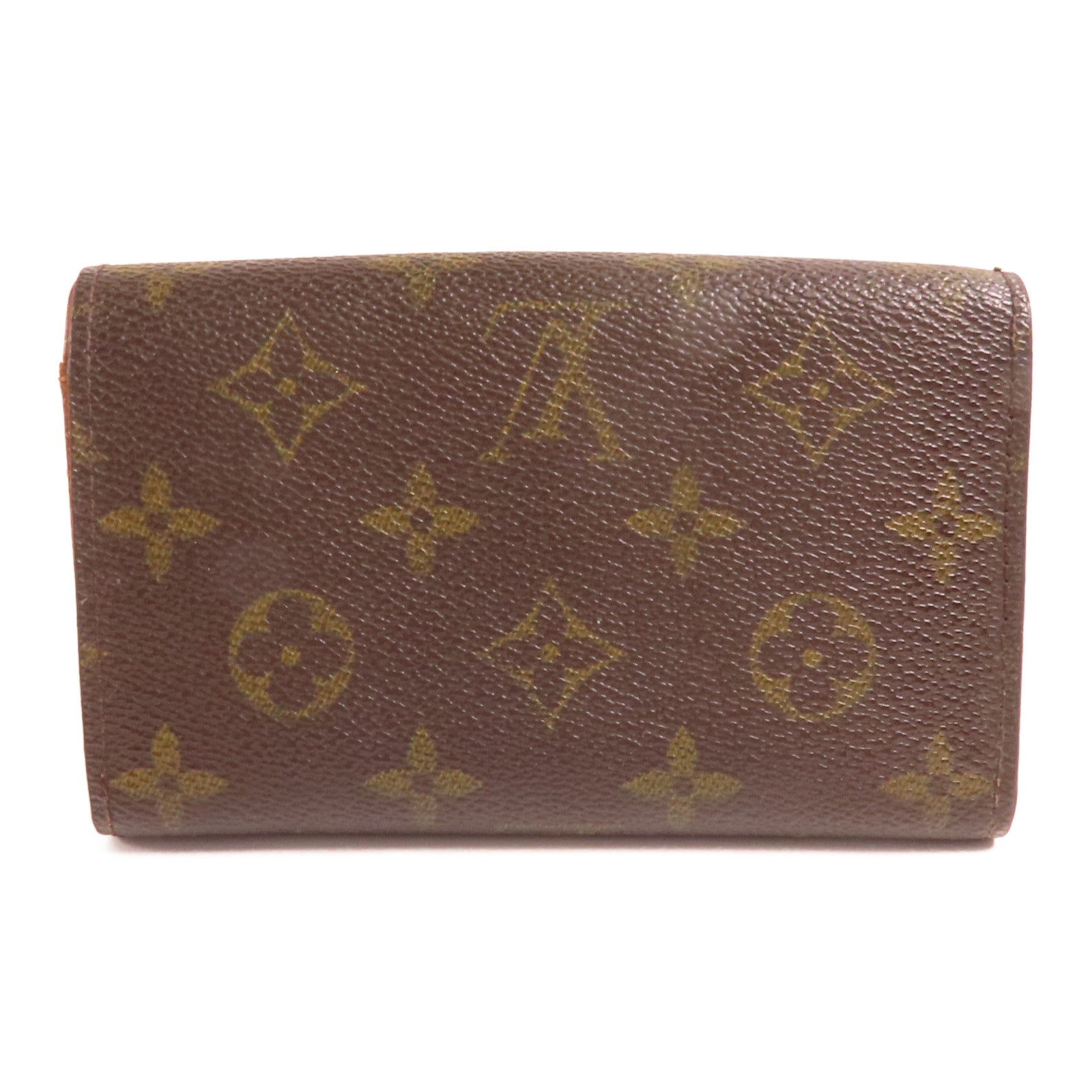LOUIS VUITTON Monogram Porte Monnaie Billets 金扣錢包