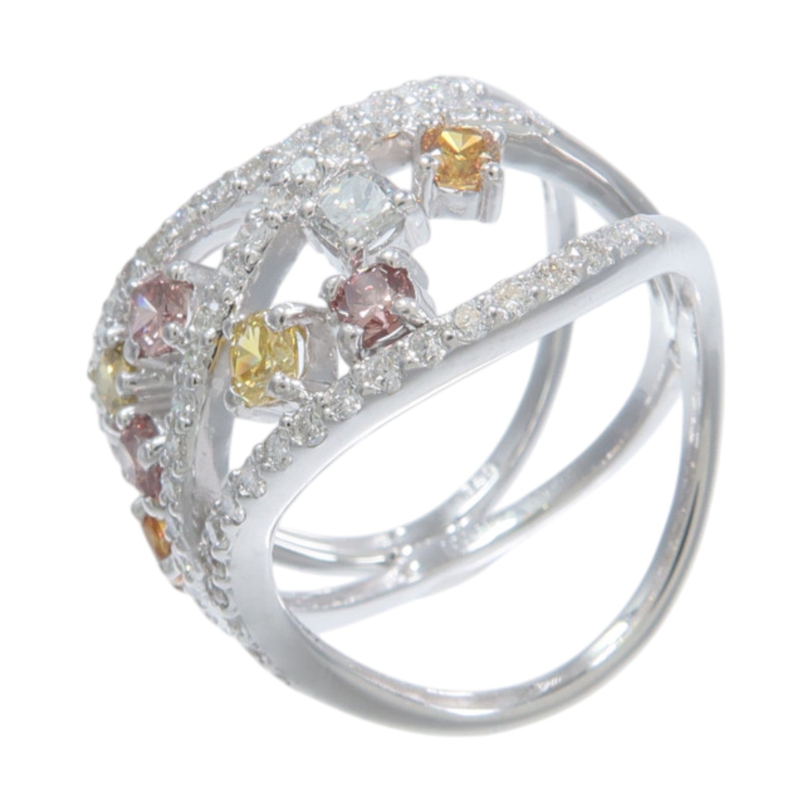 JEWELRY 18K白金Diamond Ring鑽石戒指