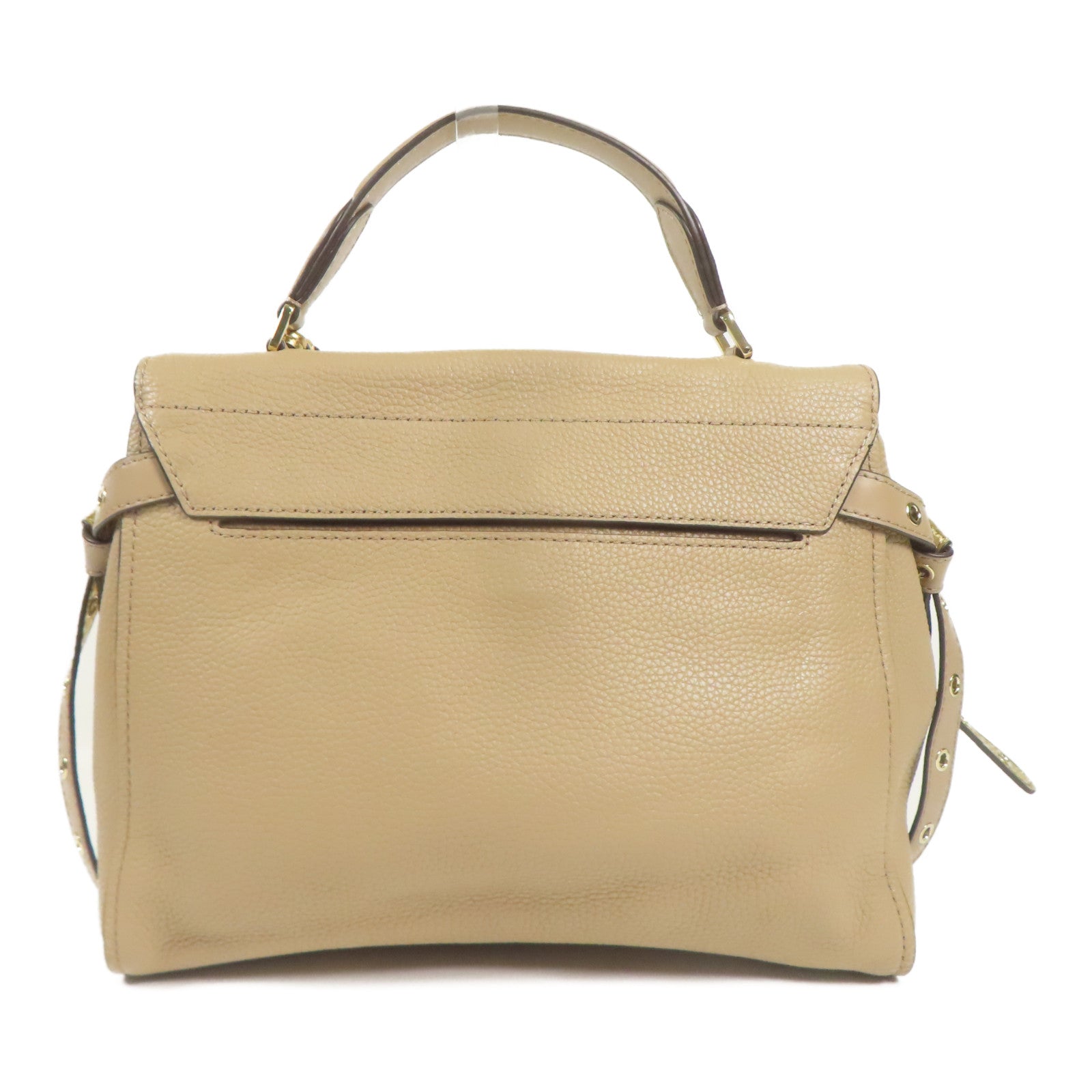 Michael Kors 牛皮皮革Shoulder Bag金扣手挽肩背兩用袋