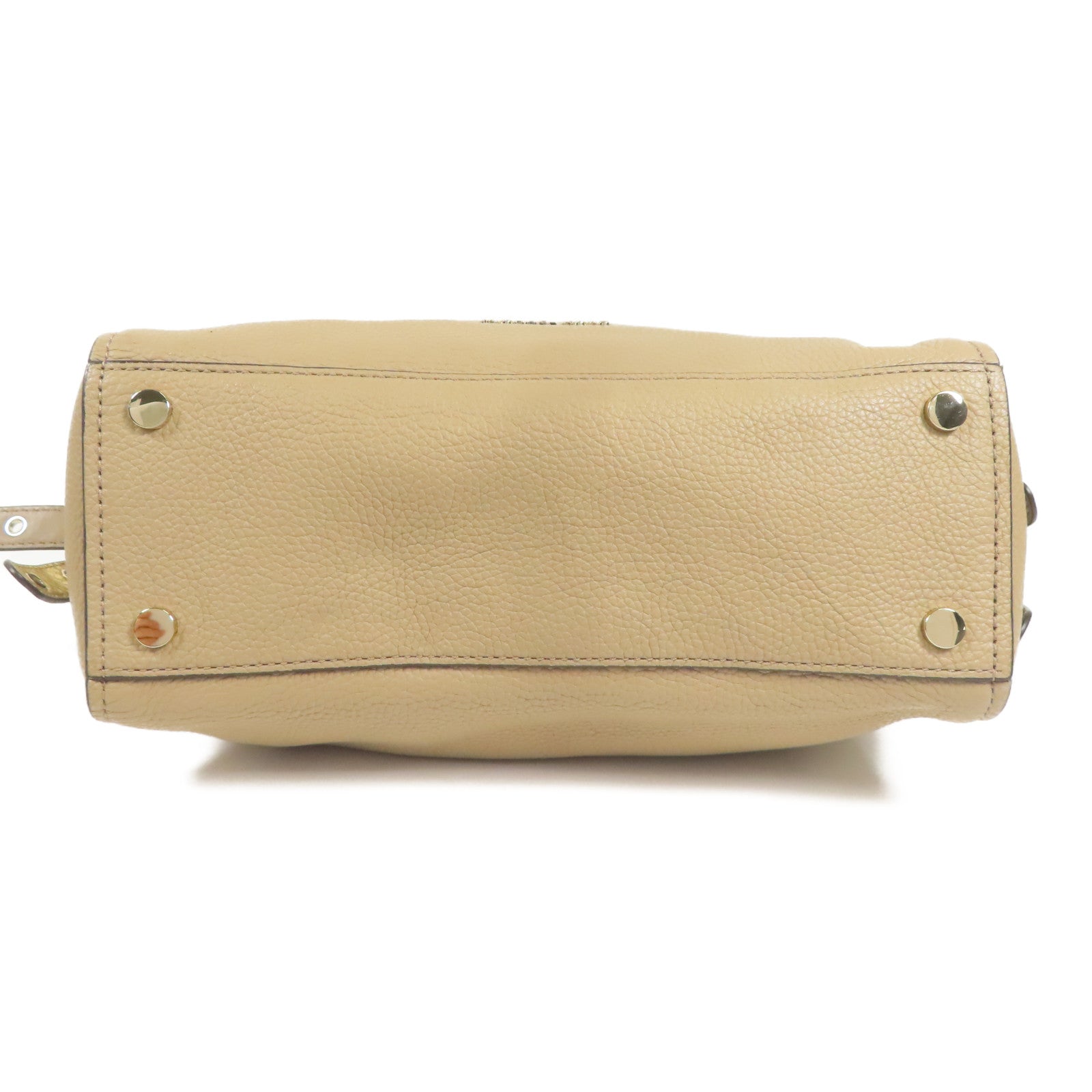 Michael Kors 牛皮皮革Shoulder Bag金扣手挽肩背兩用袋