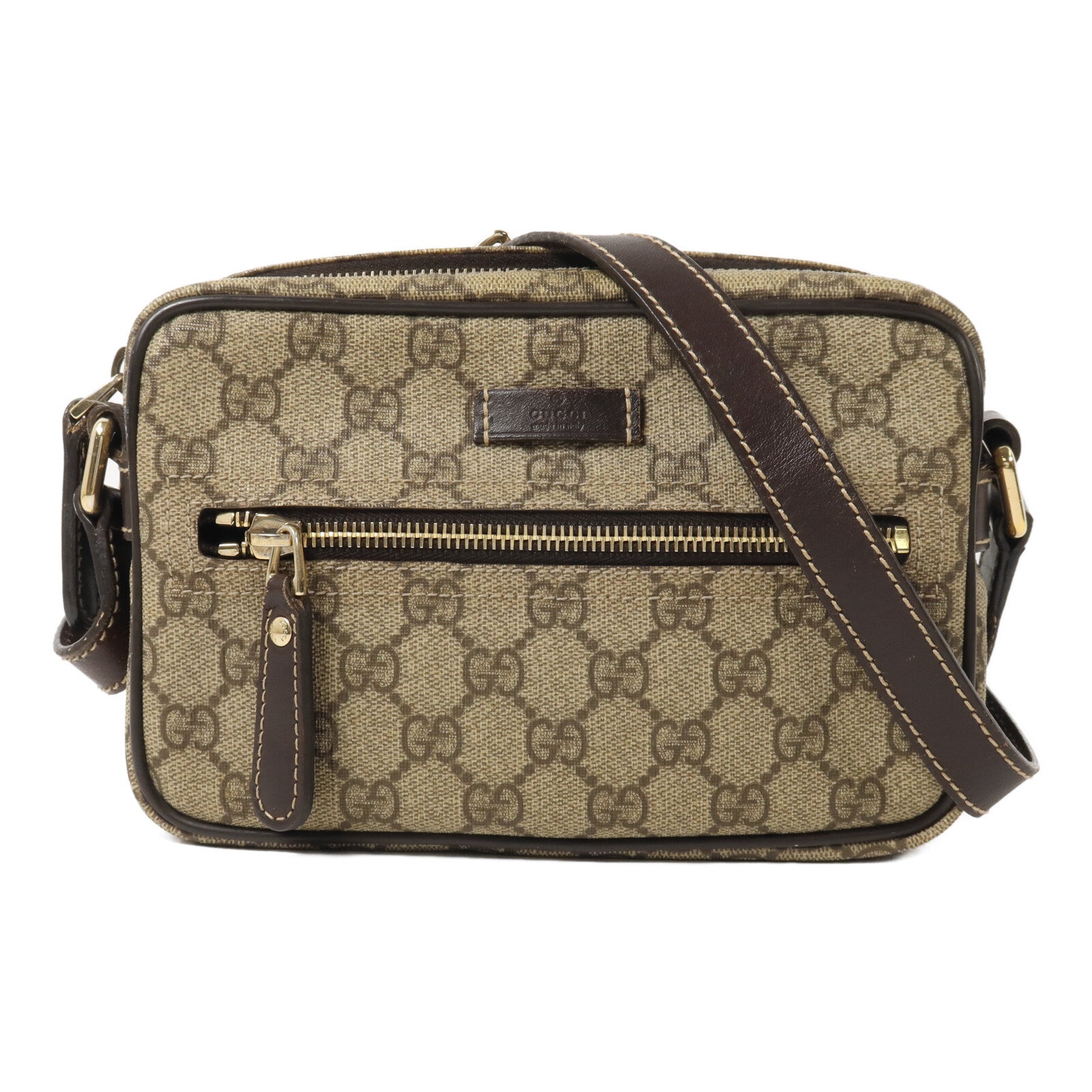 GUCCI 塗層帆布Shoulder Bag肩背袋
