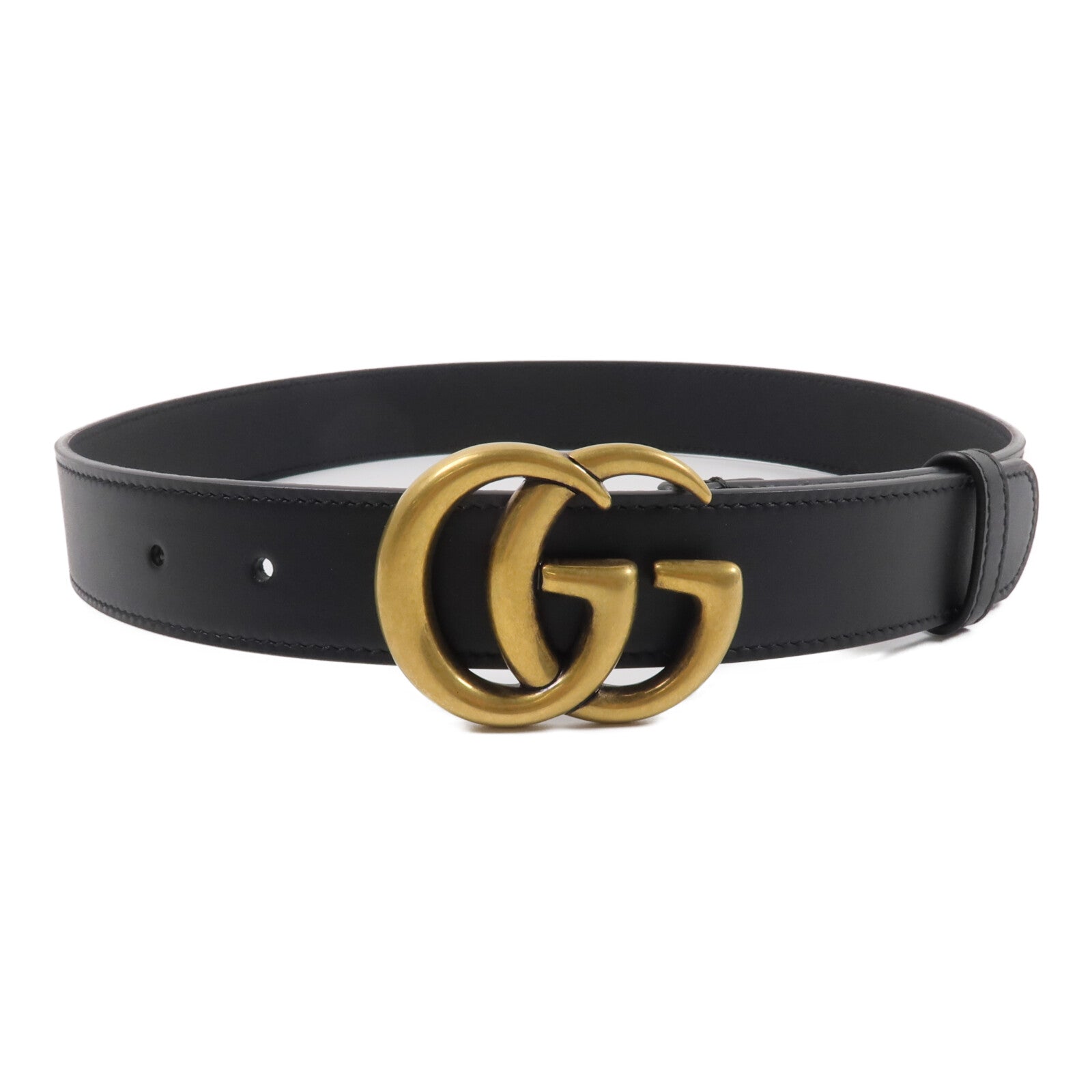 GUCCI 【激減優惠】牛皮皮革GG Marmont Belt 皮帶