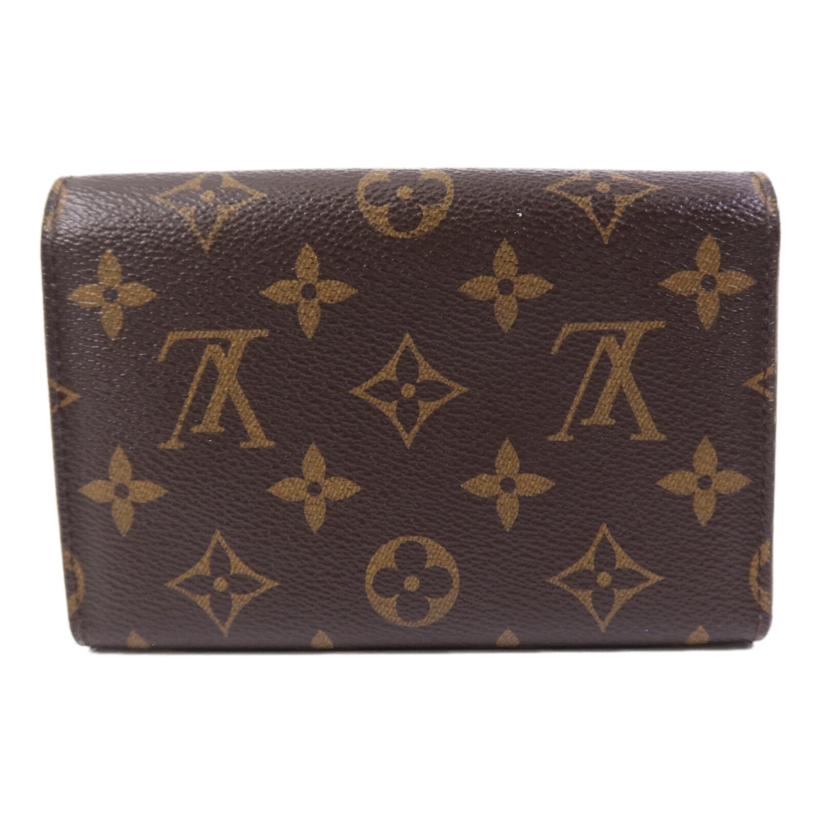 LOUIS VUITTON Monogram Sarah Compact Wallet金扣錢包