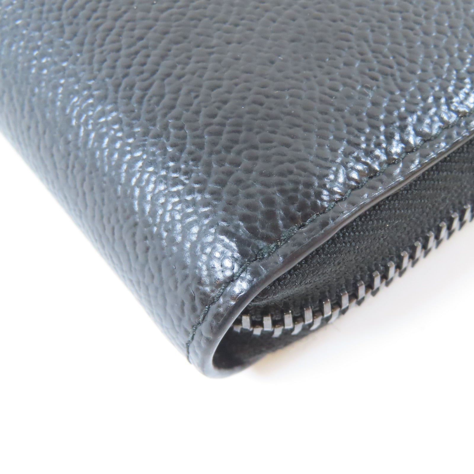 PRADA 【激減優惠】牛皮皮革Long Wallet長錢包黑色