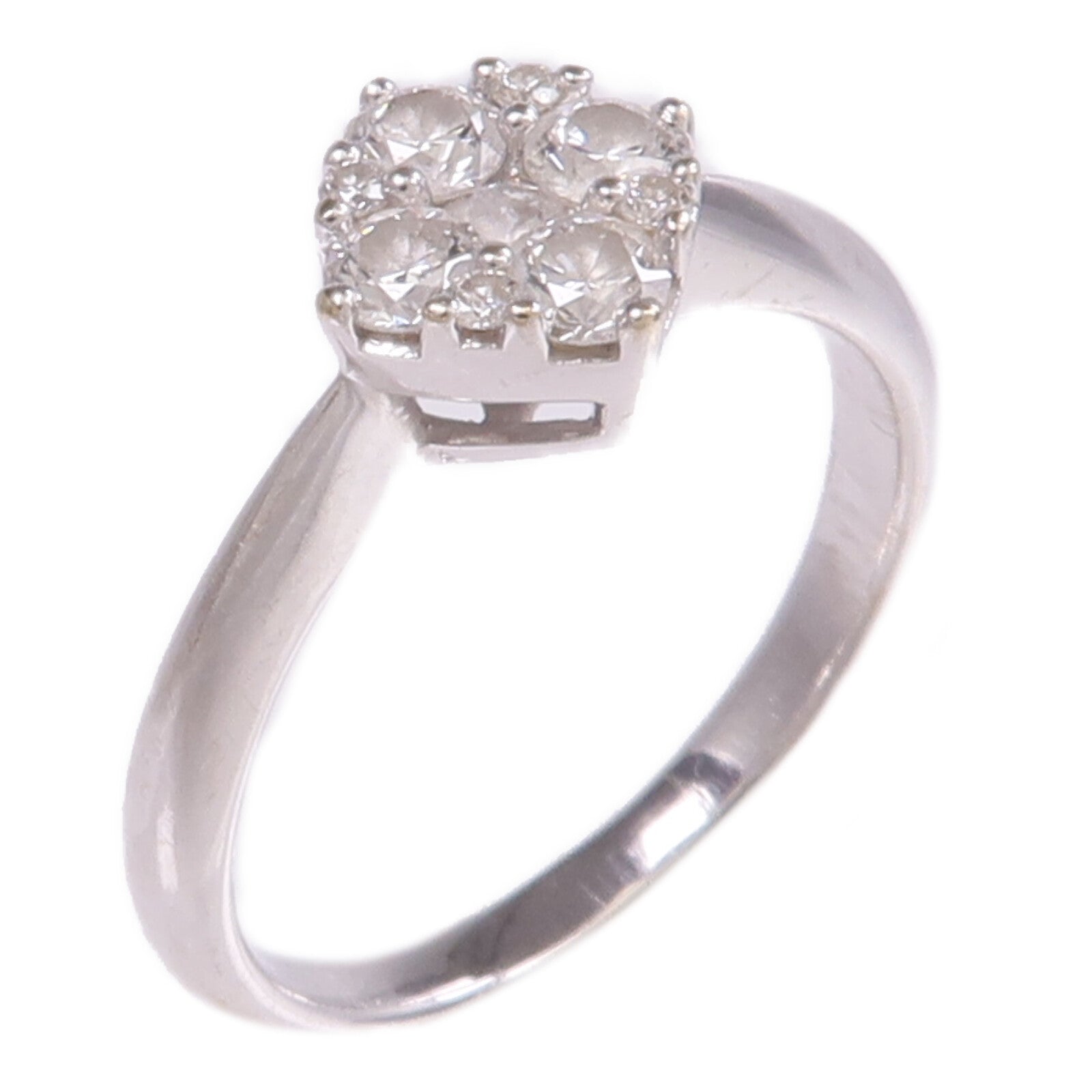 JEWELRY 18K白金Diamond Ring鑽石戒指US#6