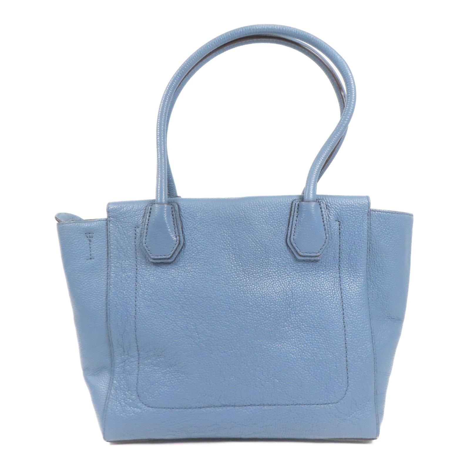 Michael Kors 牛皮皮革Shoulder Bag銀扣手挽肩背兩用袋