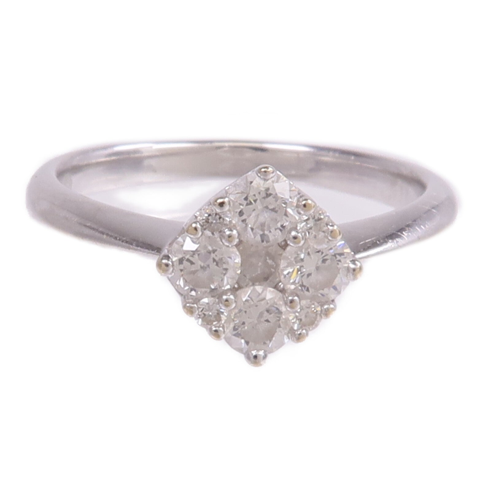 JEWELRY 18K白金Diamond Ring鑽石戒指US#6