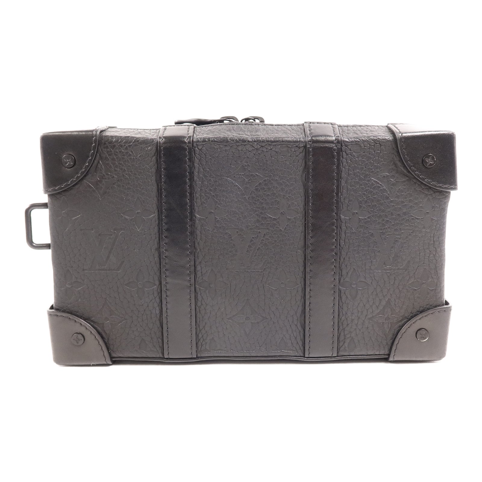LOUIS VUITTON Monogram Taurillon Soft Trunk Wallet肩背袋