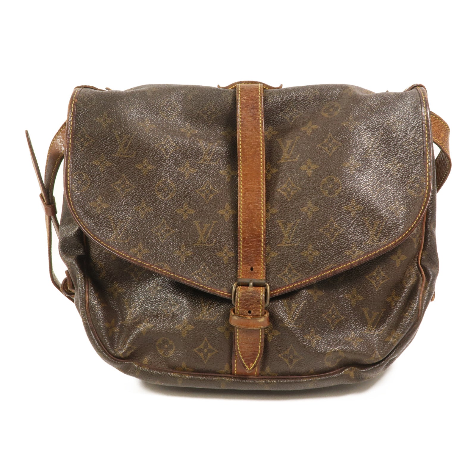 LOUIS VUITTON Monogram Saumur 35肩背袋