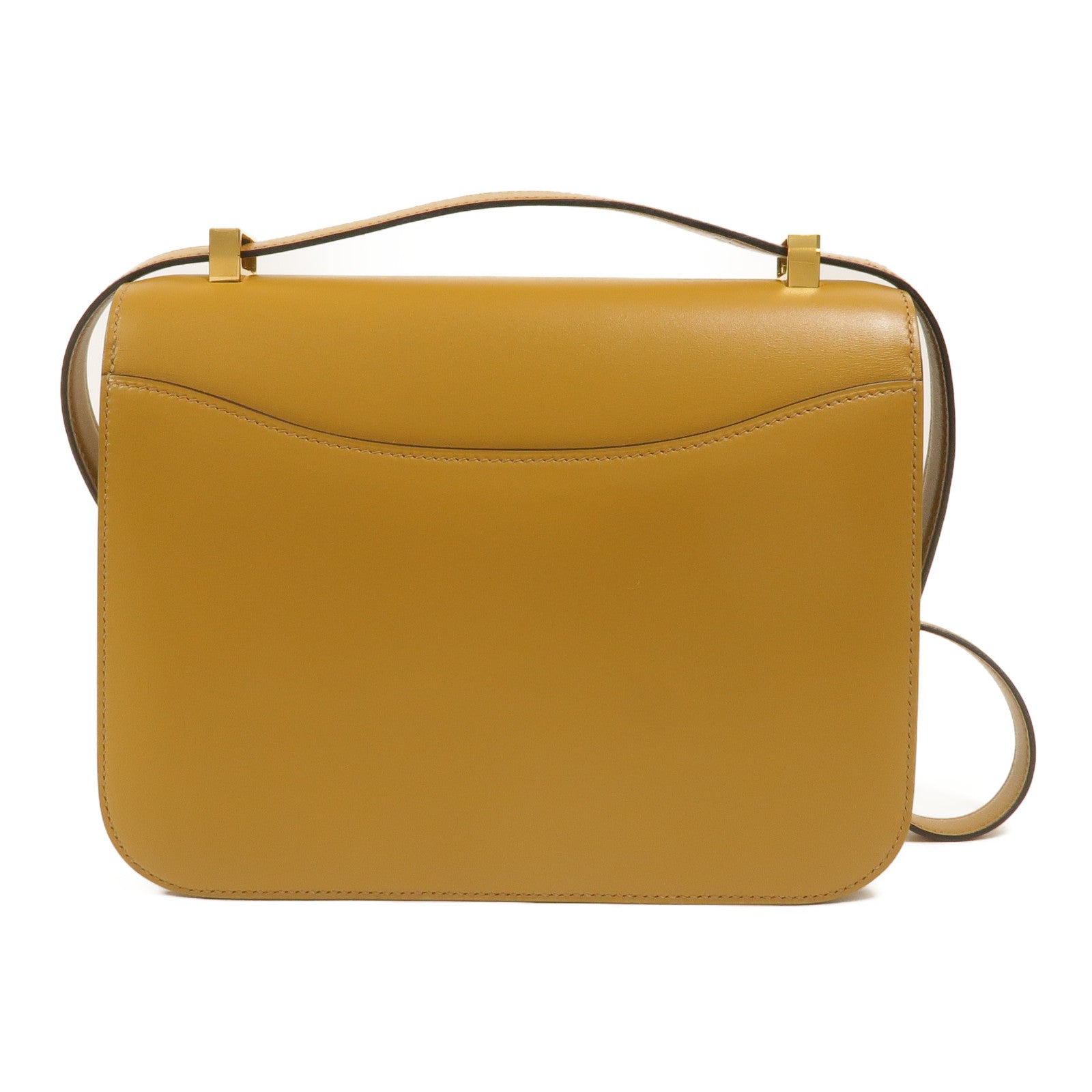 HERMES Tadelakt皮革Constance 24肩背袋Poussiere