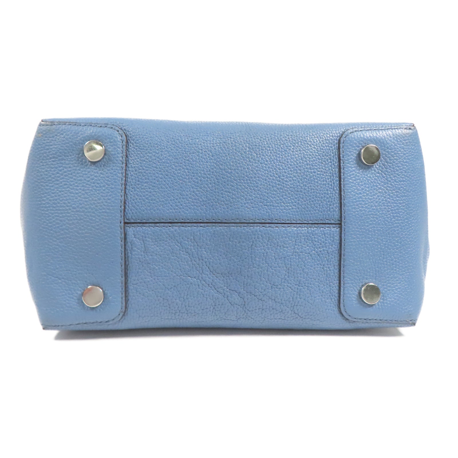 Michael Kors 牛皮皮革Shoulder Bag銀扣手挽肩背兩用袋