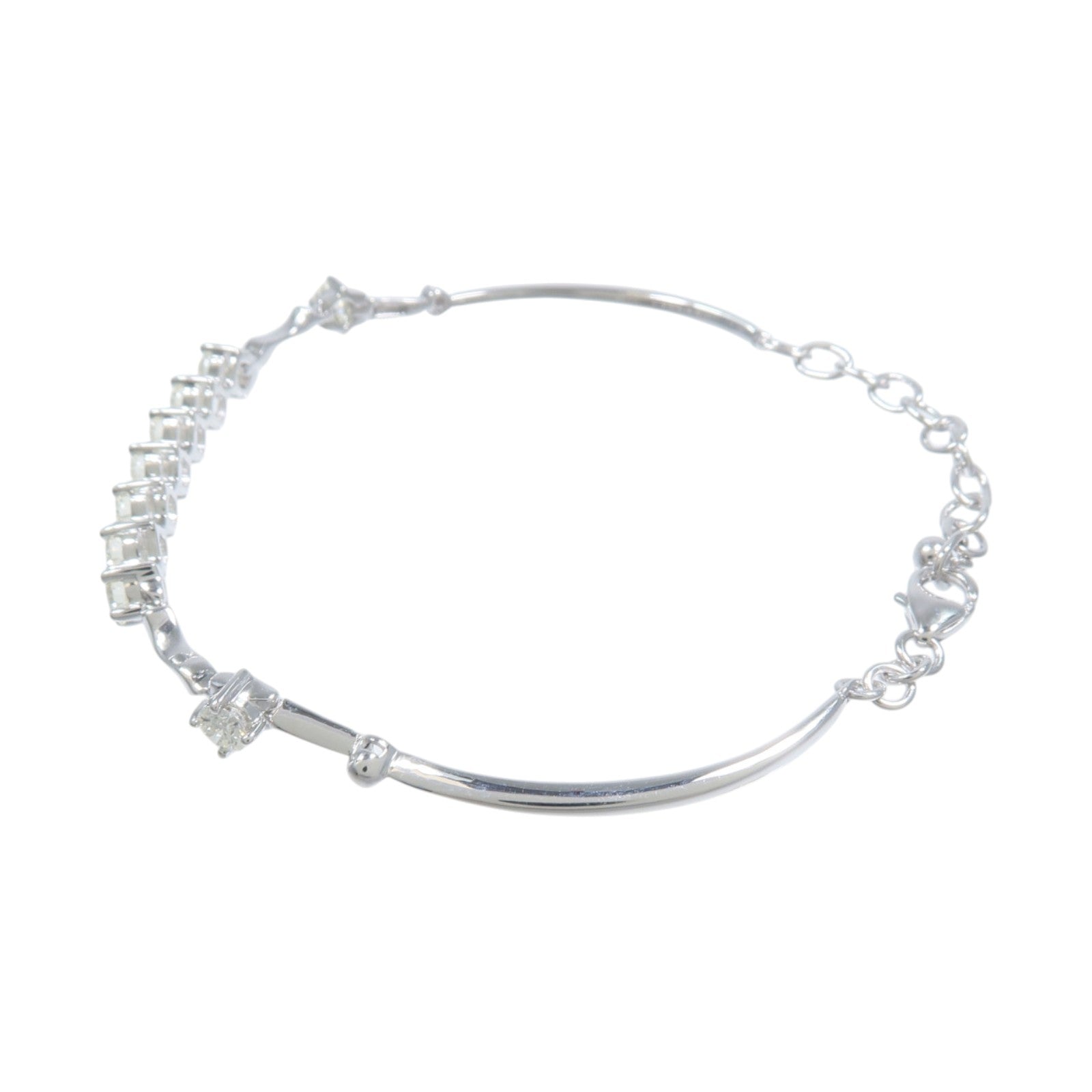 JEWELRY 18K白金Diamond Bracelet鑽石戒指