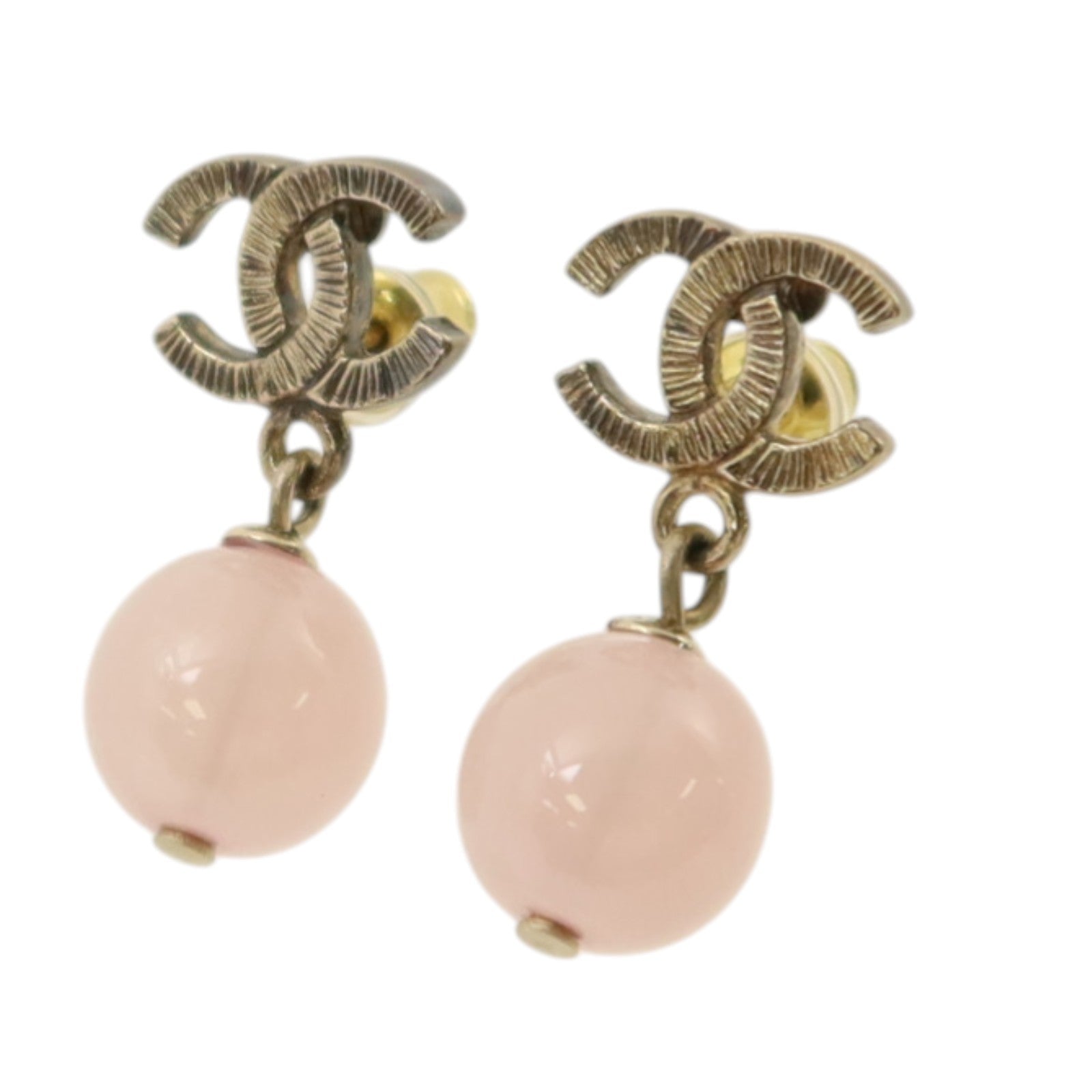 CHANEL 金屬/PVC Earrings耳環