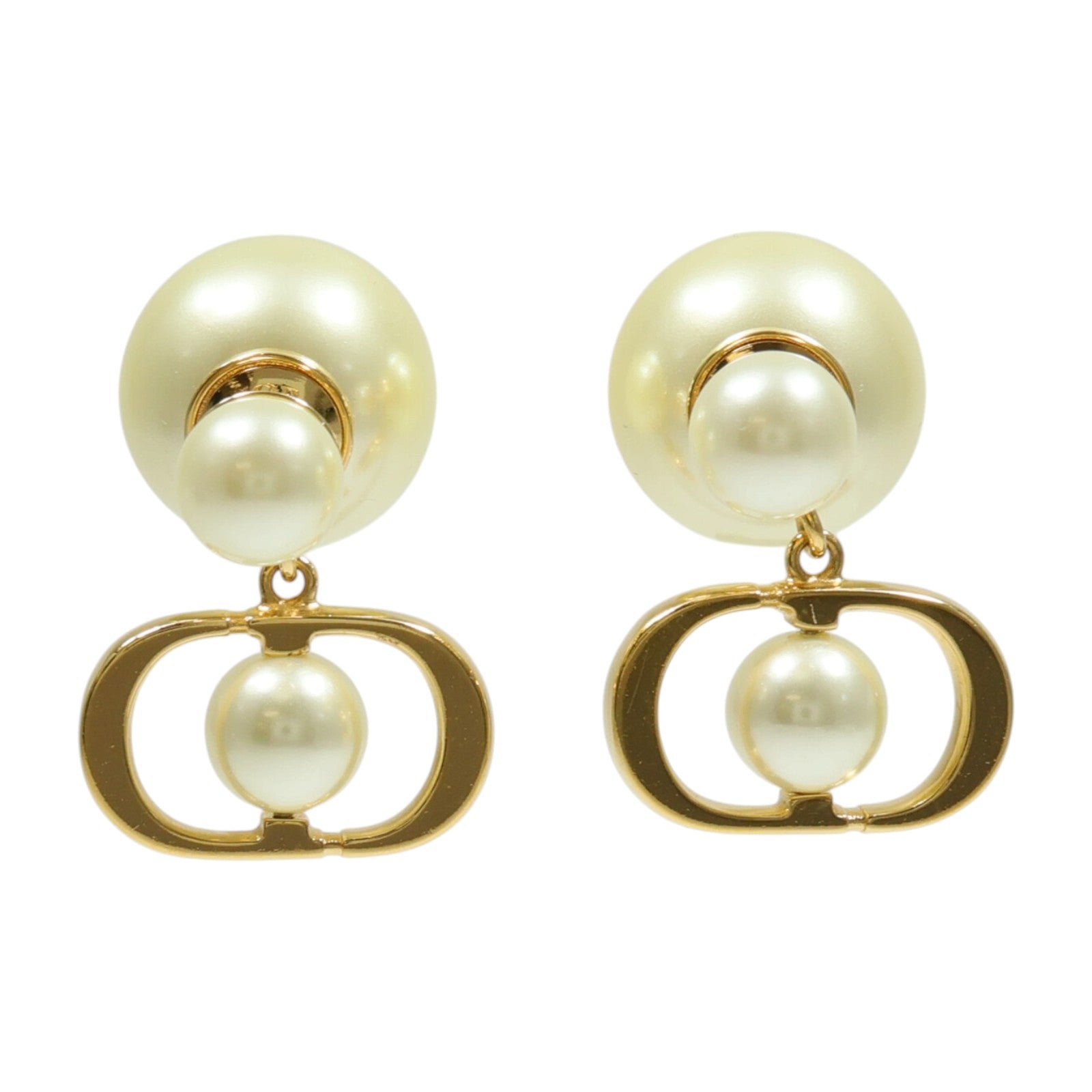 Dior 金屬/PVC Dior Tribales Earring耳環