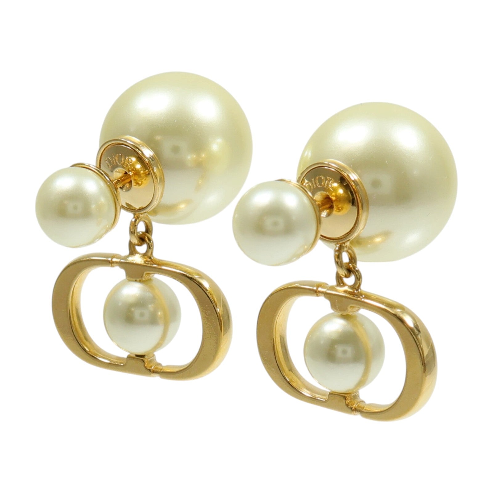 Dior 金屬/PVC Dior Tribales Earring耳環
