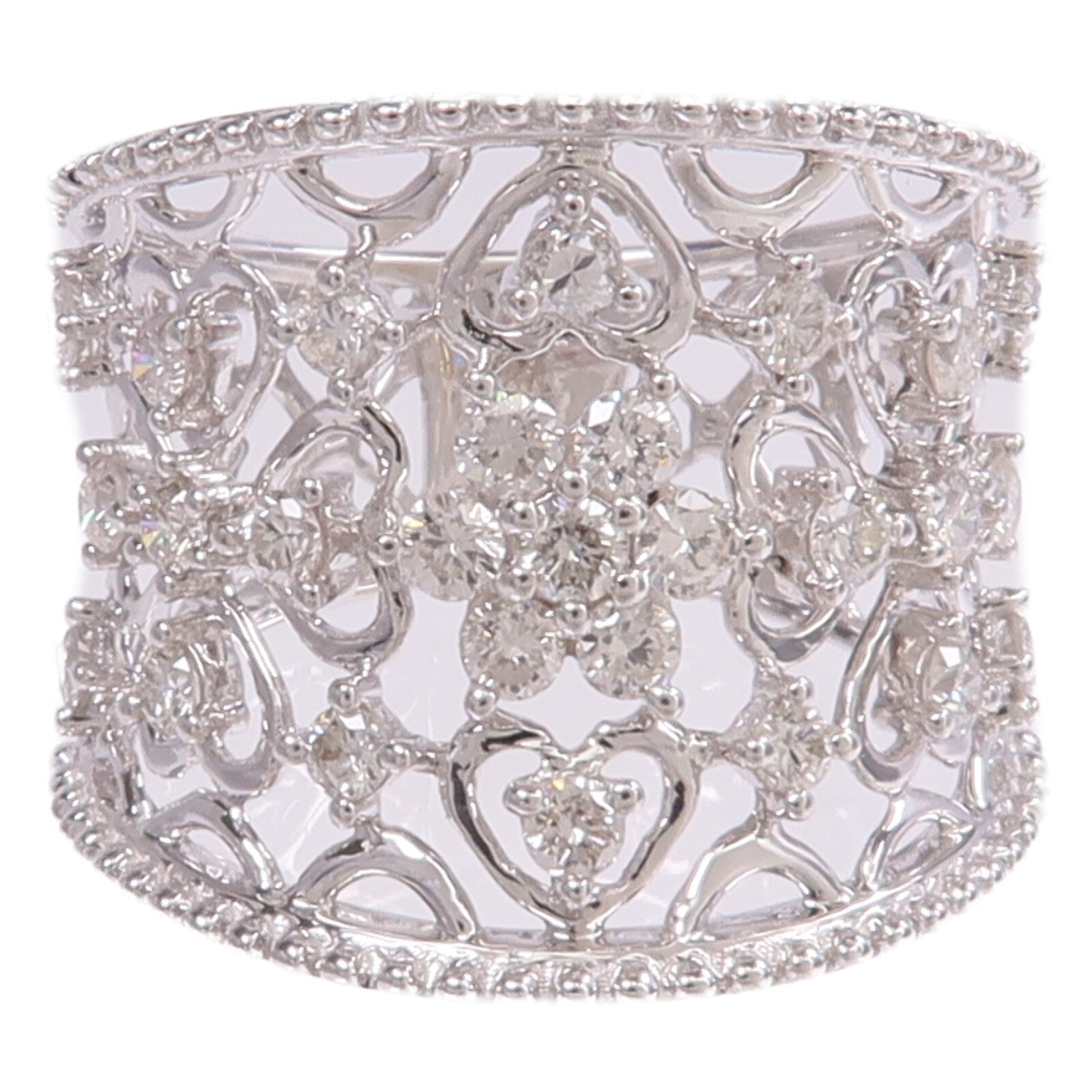 JEWELRY 18K白金Diamond Ring鑽石戒指US#6.25