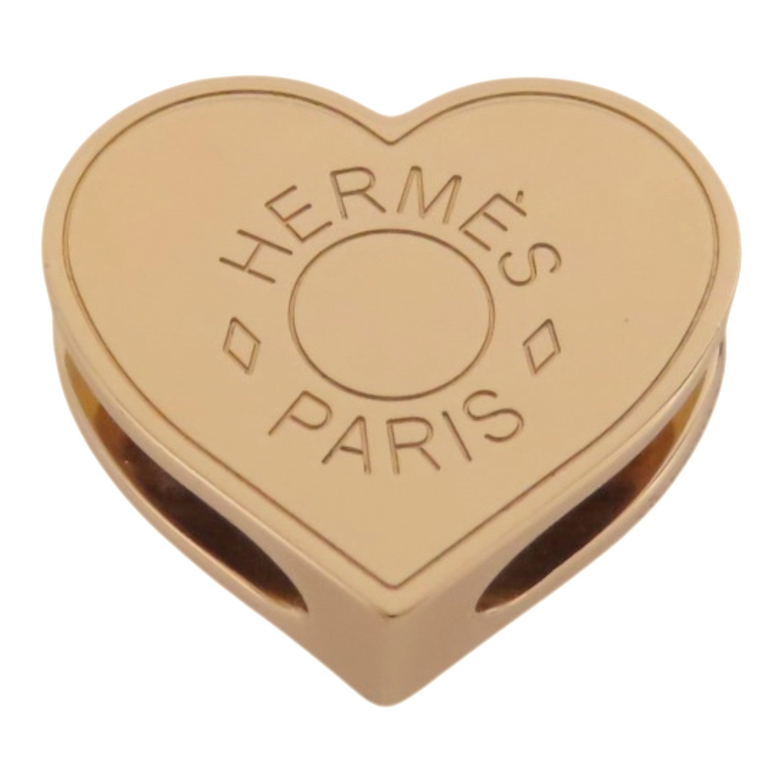 HERMES 金屬Mini Coeur twilly Ring絲巾扣