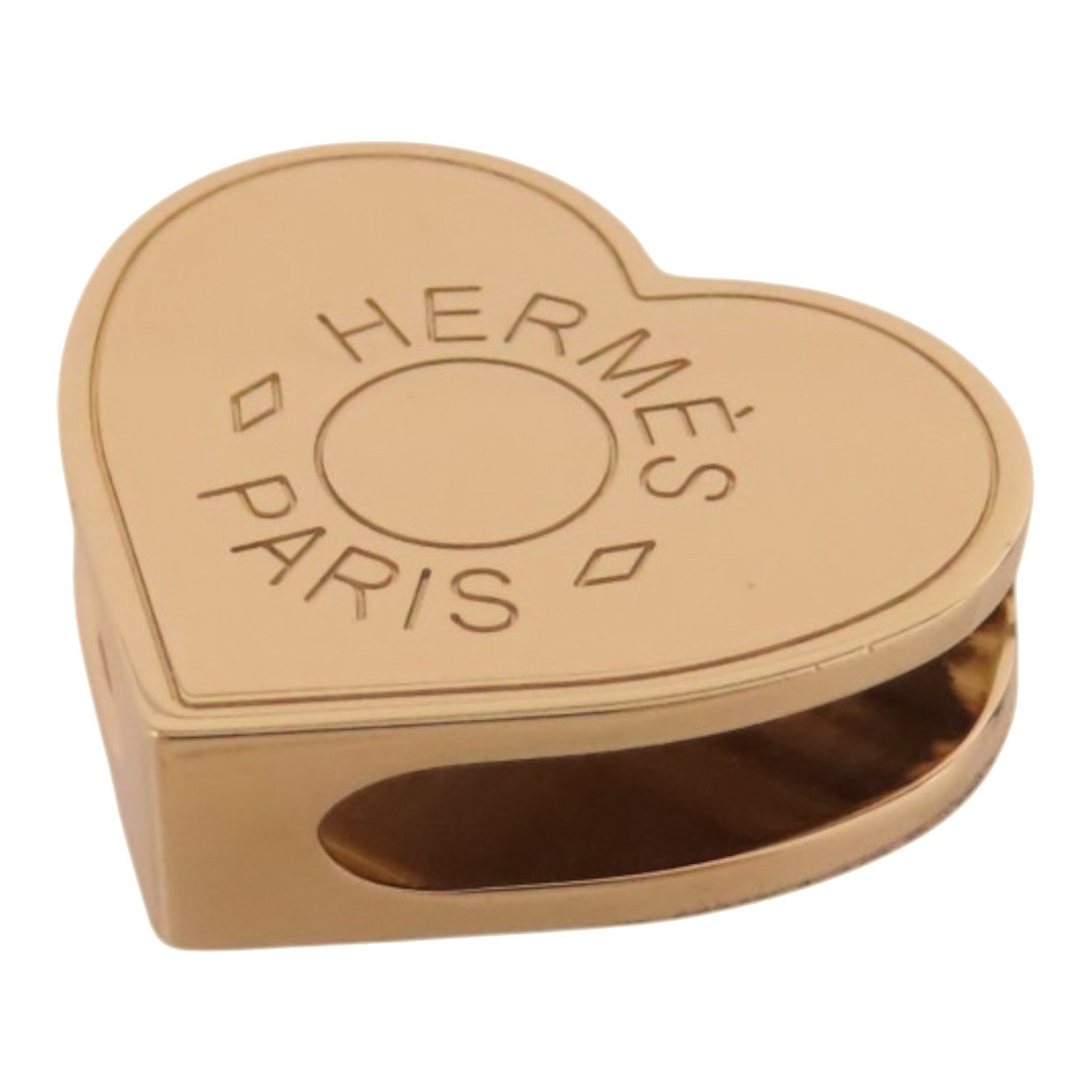 HERMES 金屬Mini Coeur twilly Ring絲巾扣