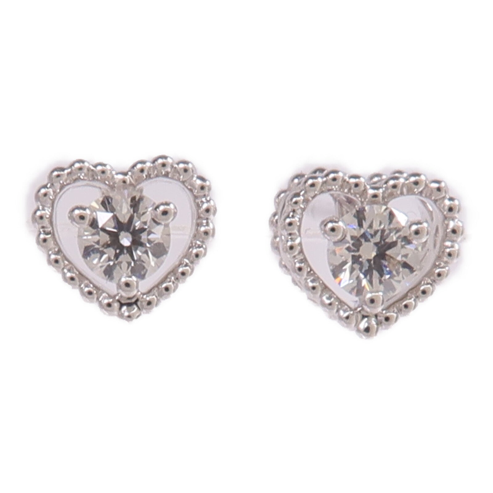 JEWELRY 18K白金Diamond Earrings鑽石耳環