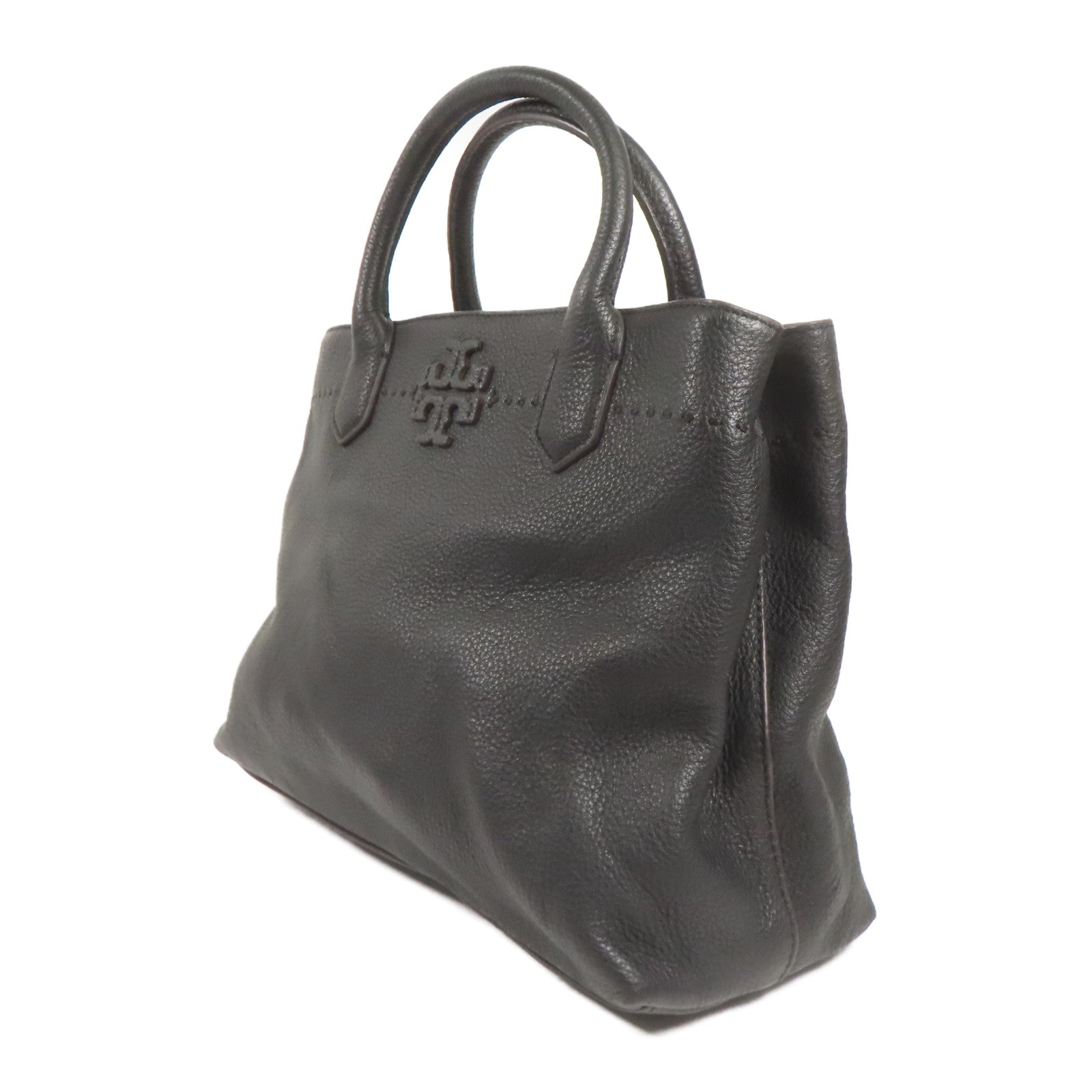 Tory Burch 牛皮皮革2 Way Shoulder金扣手挽肩背兩用袋