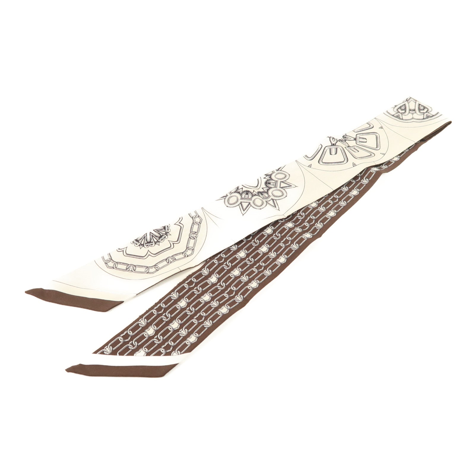 HERMES 絲質Twilly絲巾