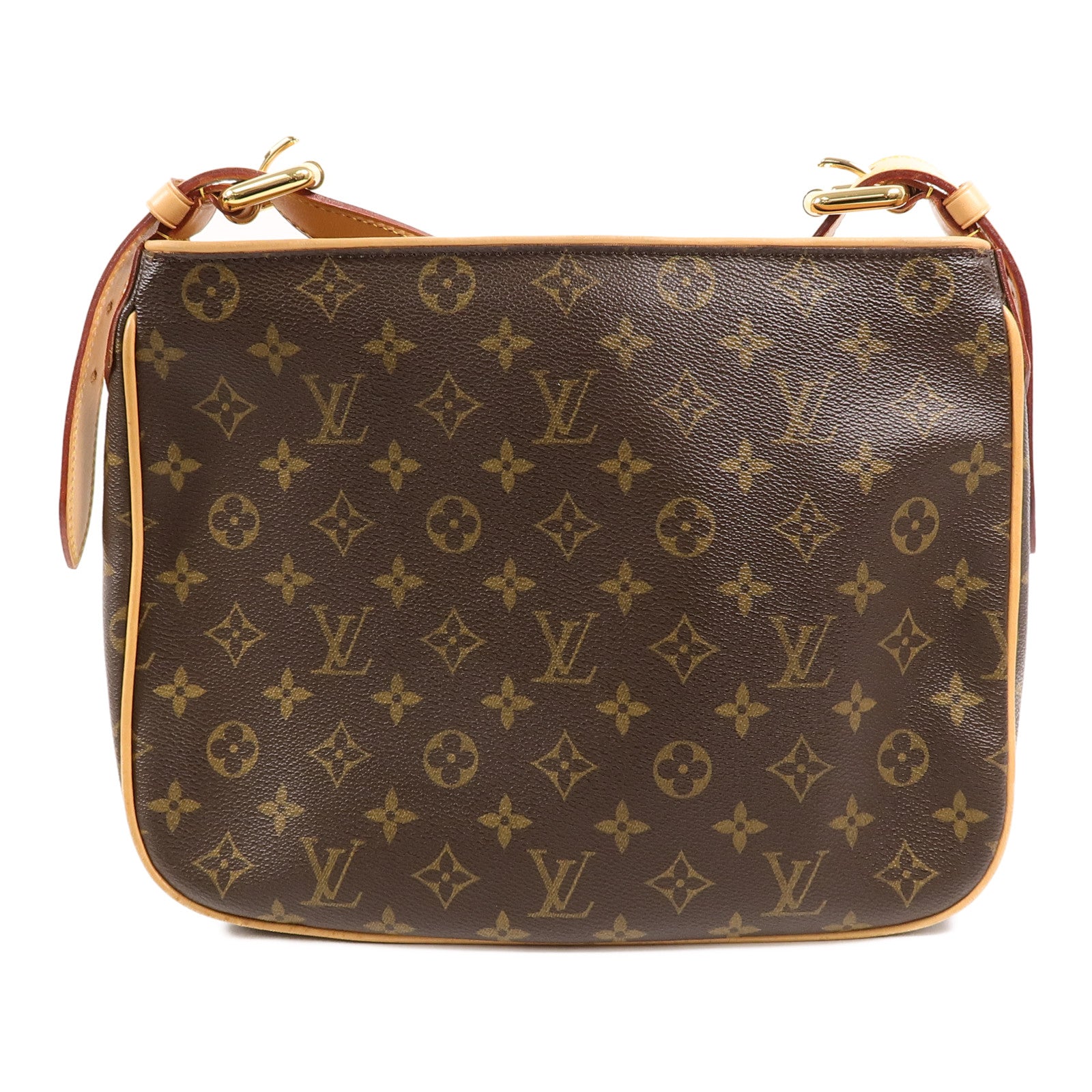 LOUIS VUITTON Monogram Hudson GM金扣肩背袋