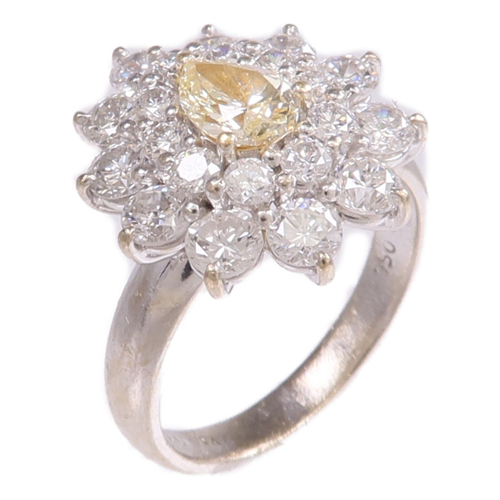 JEWELRY 18K白金Diamond Ring鑽石戒指US#4.25