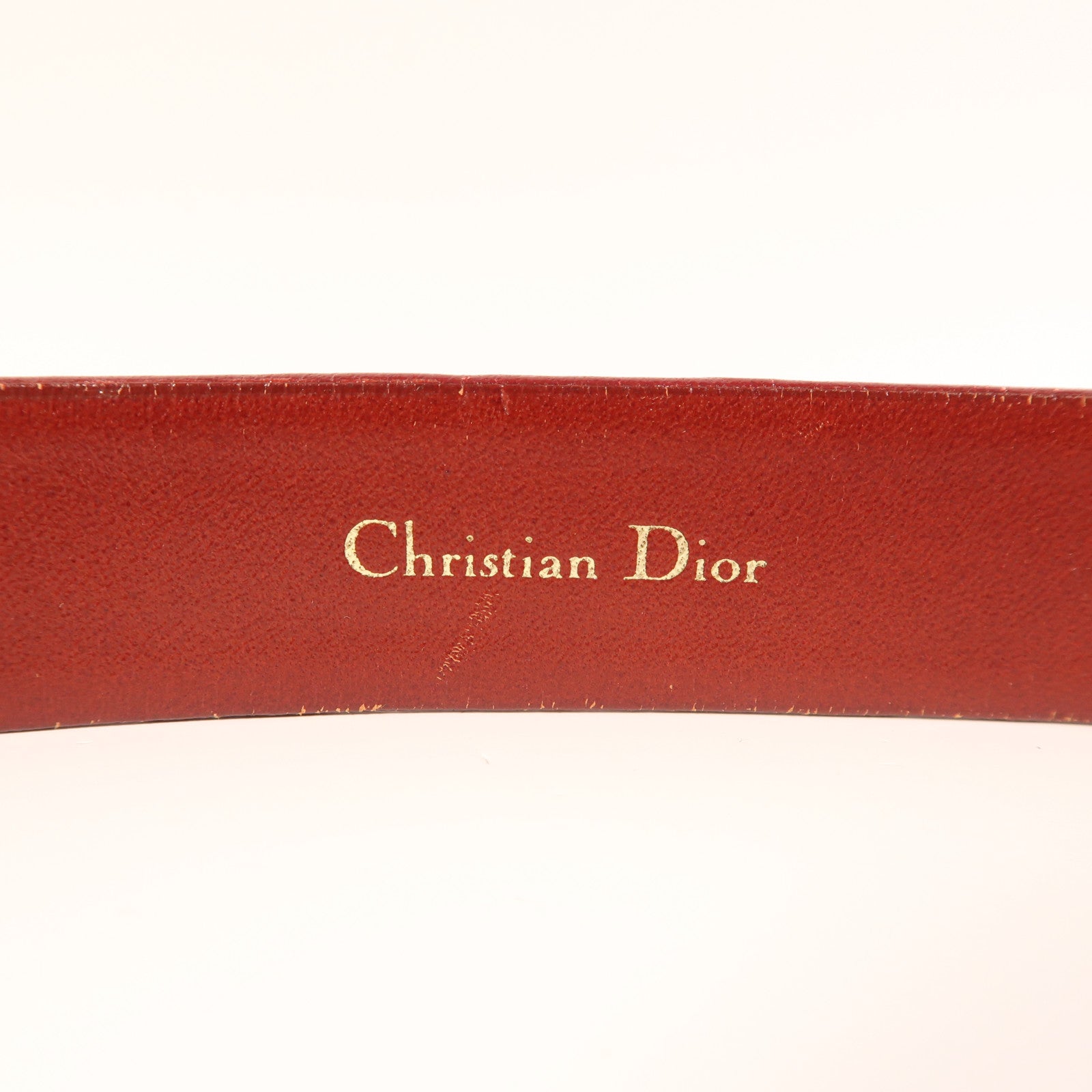 Dior 帆布/皮革Belt皮帶