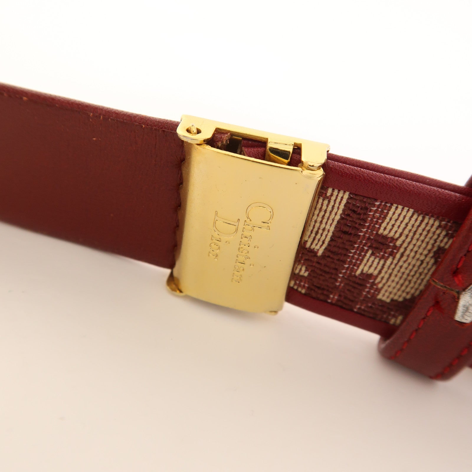 Dior 帆布/皮革Belt皮帶