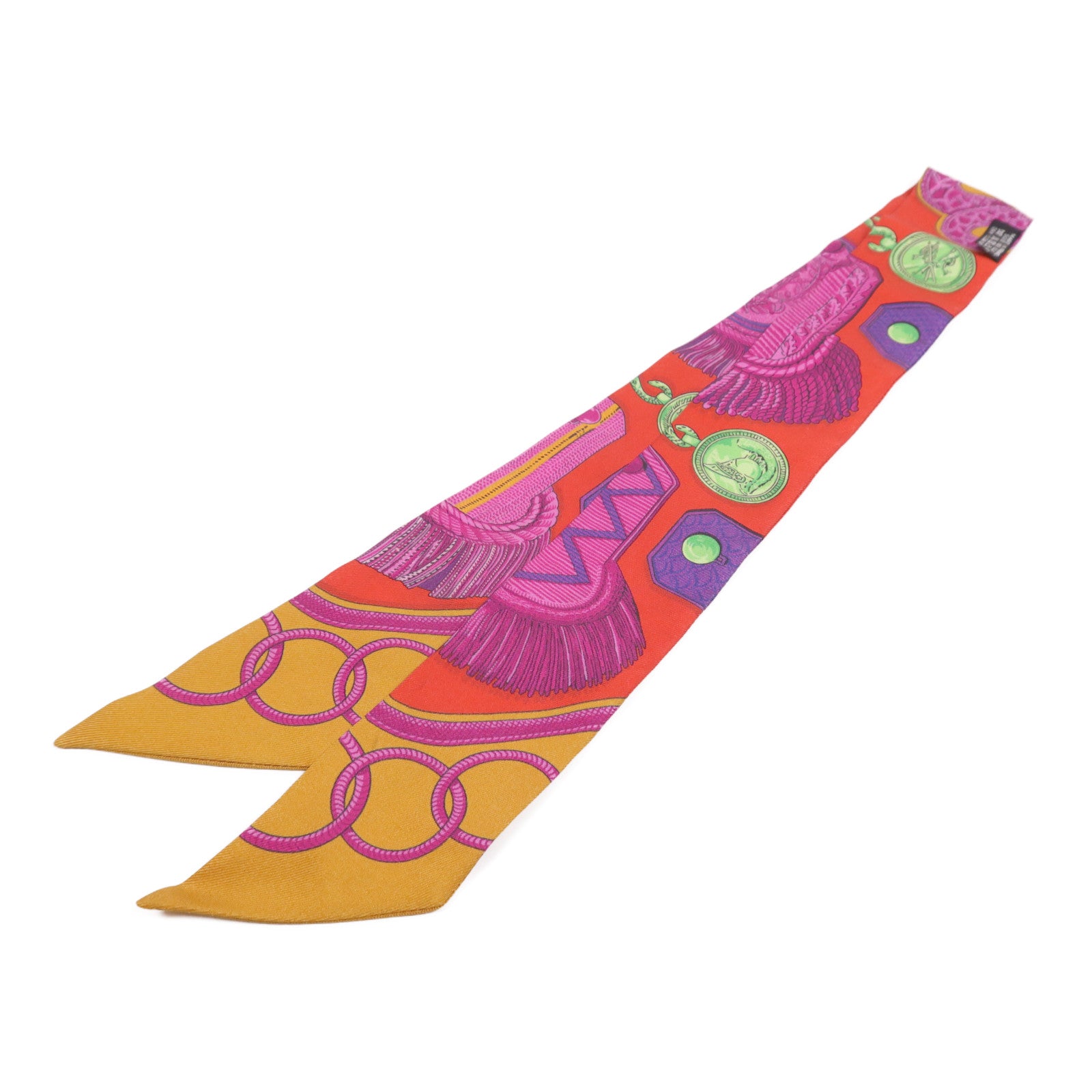 HERMES 絲質Twilly絲巾