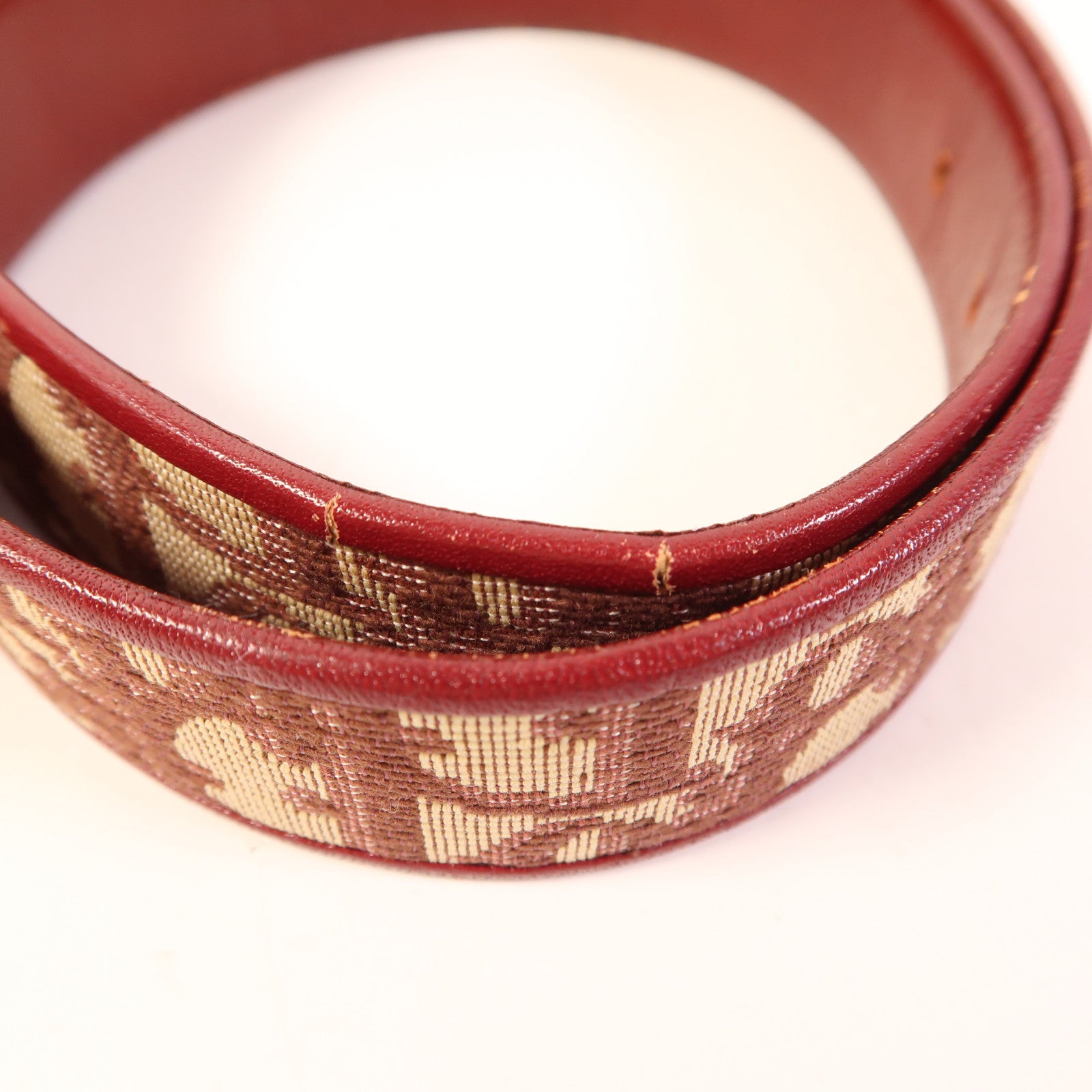 Dior 帆布/皮革Belt皮帶