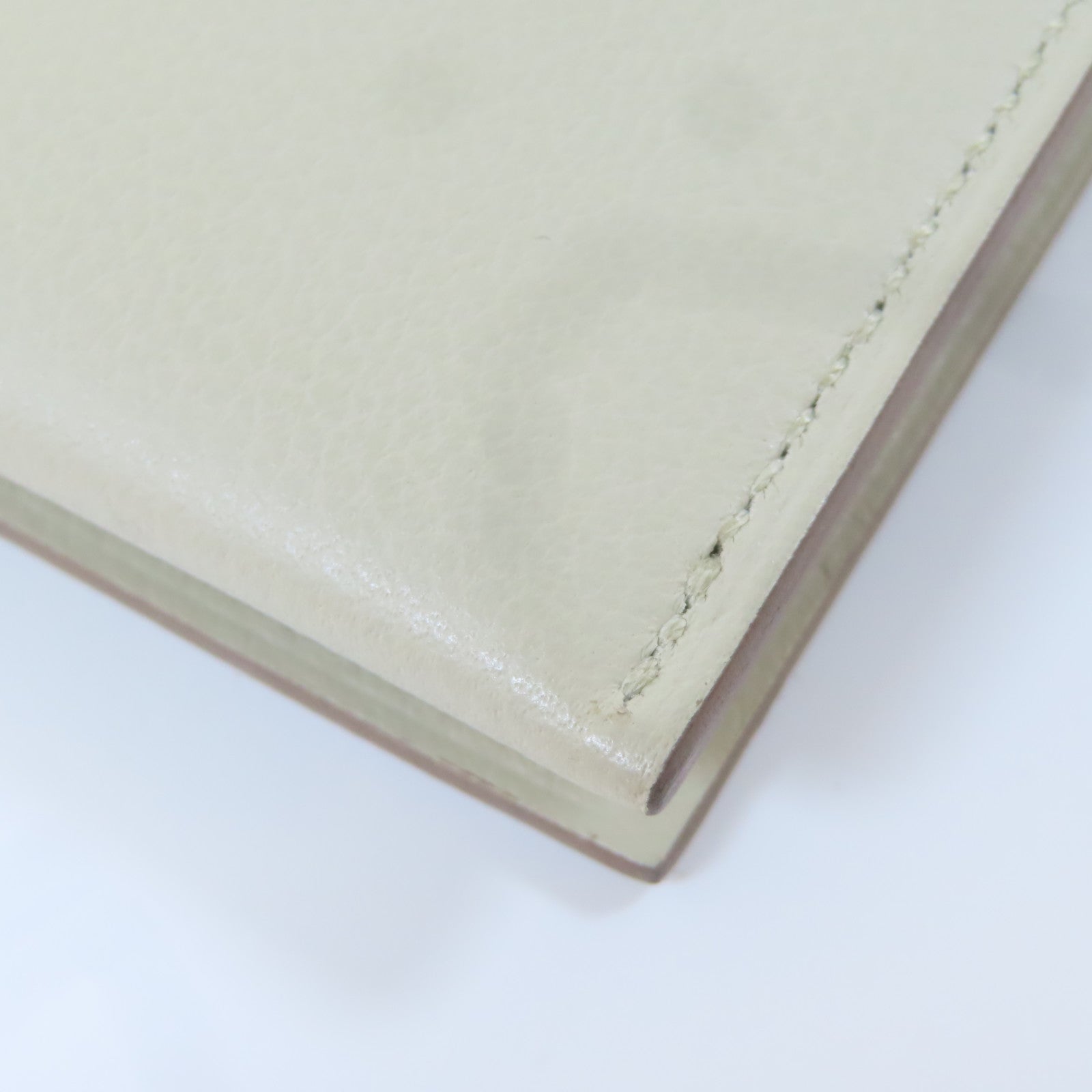 HERMES 【激減優惠】Evercolor皮革R.M.S Toutenmain Wallet銀扣錢包Beton灰色