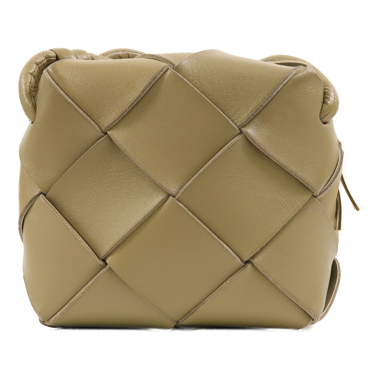 BOTTEGA VENETA 羊皮皮革Shoulder Bag金扣肩背袋