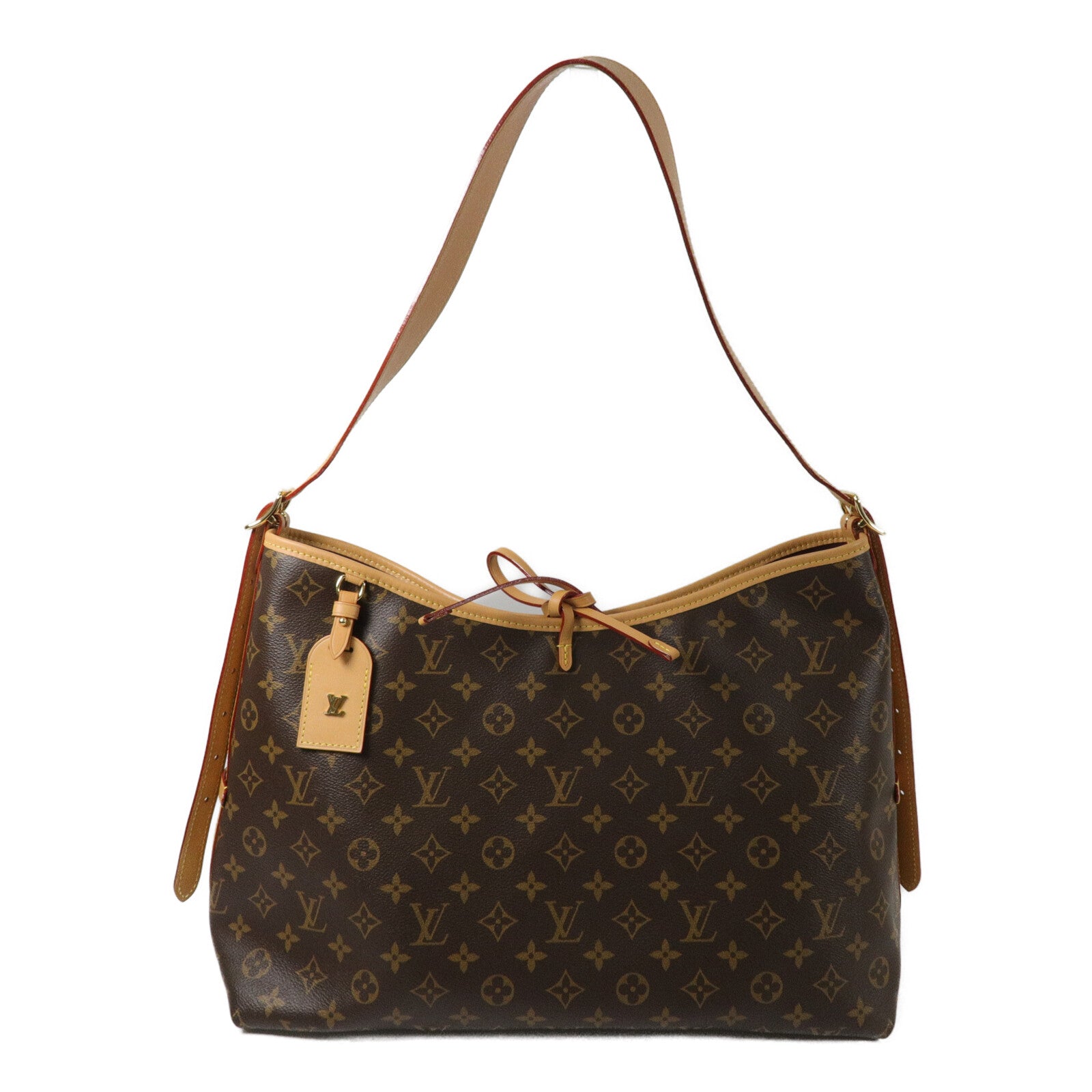 LOUIS VUITTON Monogram Carry All MM肩背袋