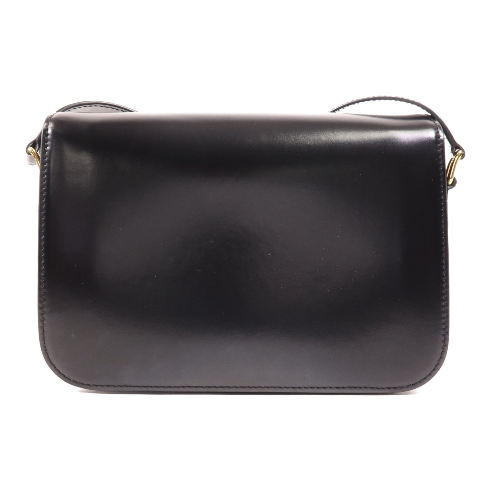 CELINE 牛皮皮革Triomphe金扣肩背袋