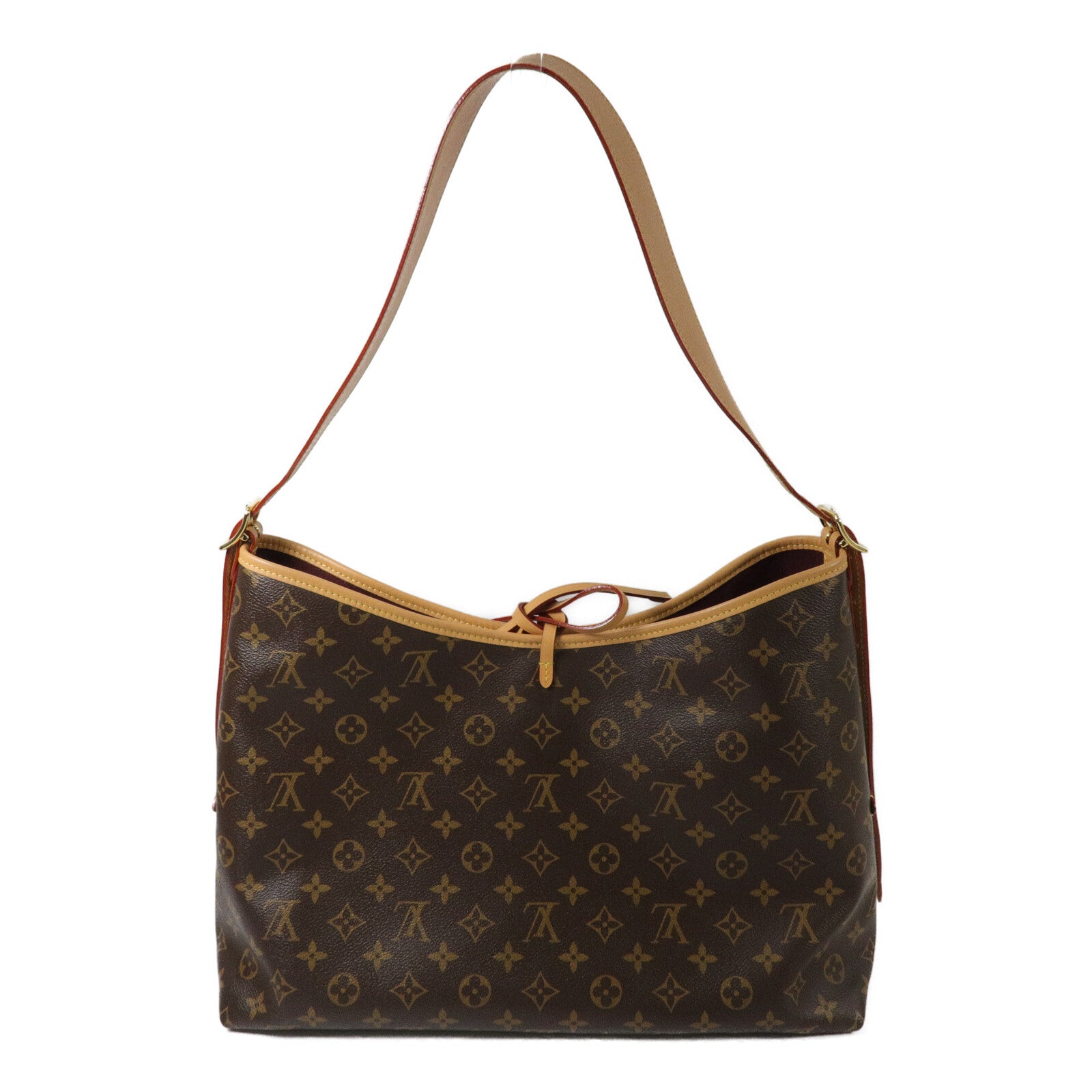LOUIS VUITTON Monogram Carry All MM肩背袋