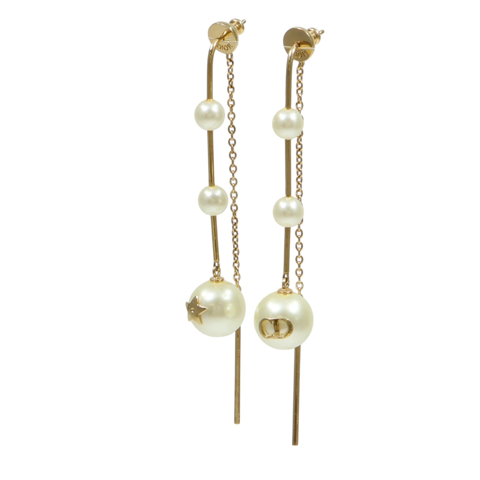 Dior 金屬/PVC Earrings耳環