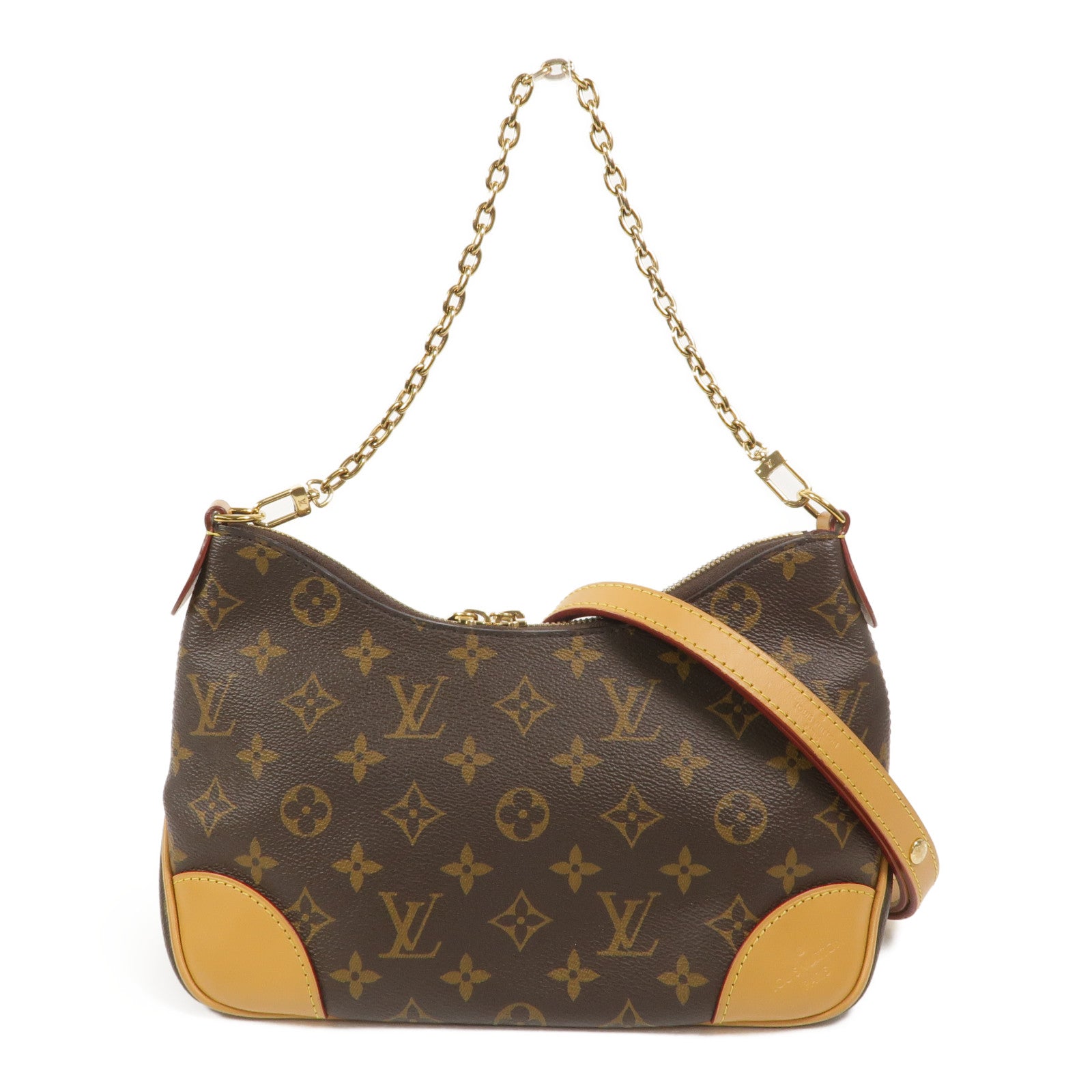 LOUIS VUITTON Monogram Boulogne PM手挽肩背兩用袋