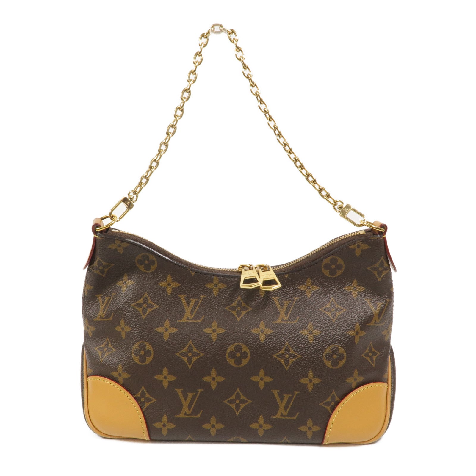 LOUIS VUITTON Monogram Boulogne PM手挽肩背兩用袋