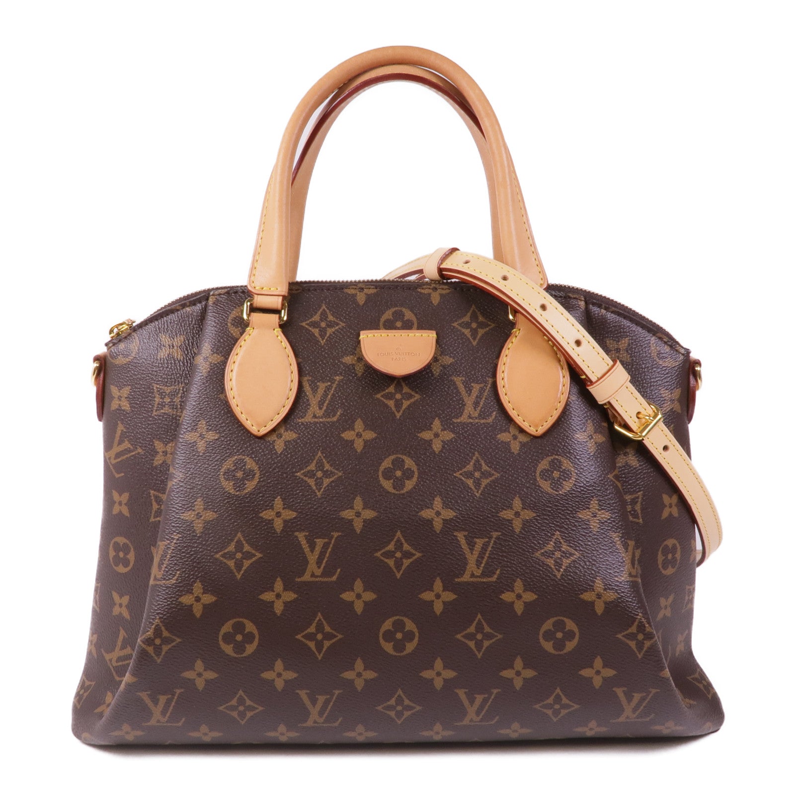 LOUIS VUITTON Monogram Rivoli MM金扣手挽肩背兩用袋