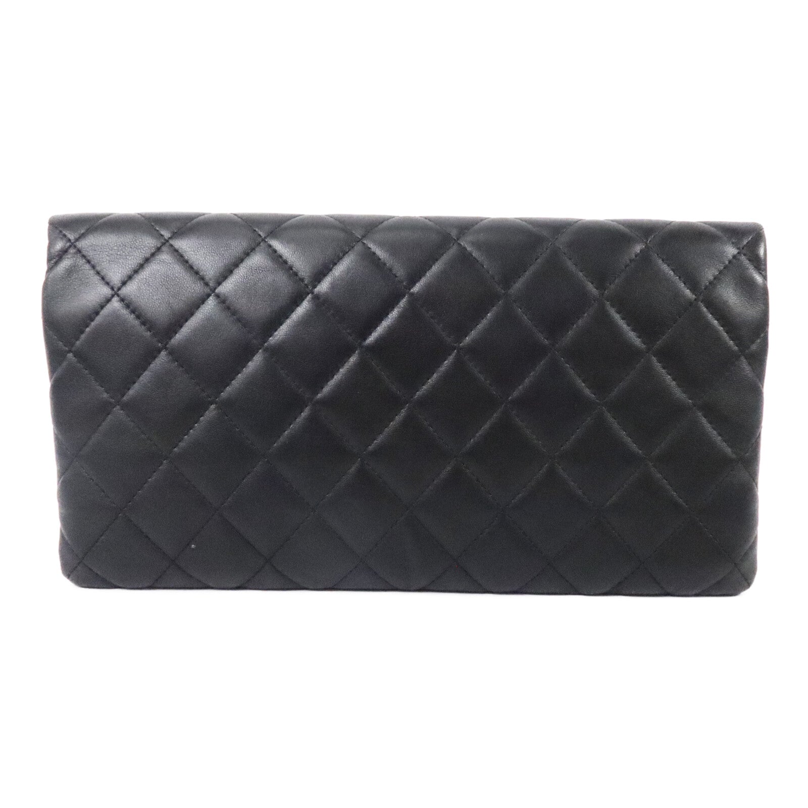 CHANEL 羊皮皮革Fold Over Clutch手拿包