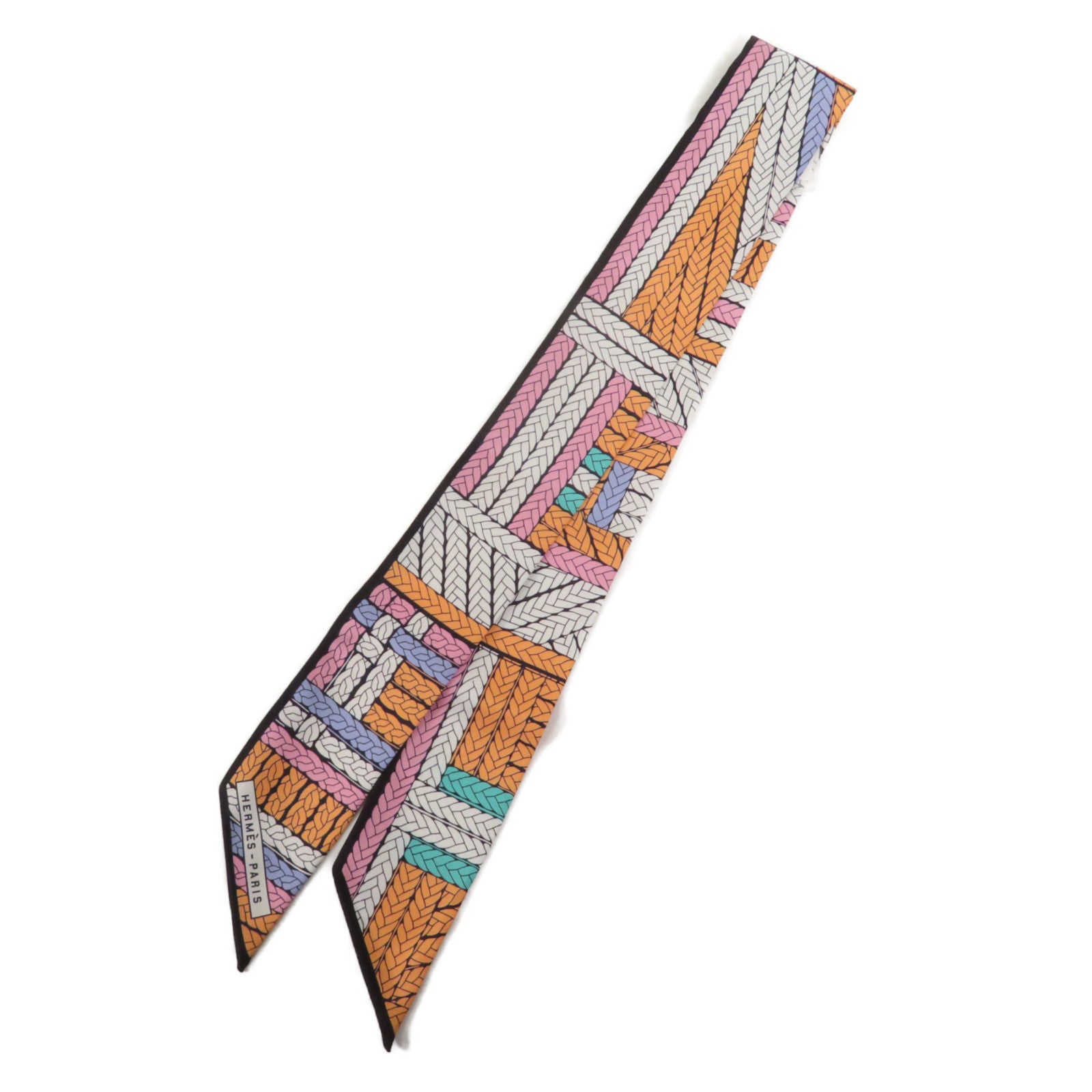 HERMES 絲質Twilly絲巾